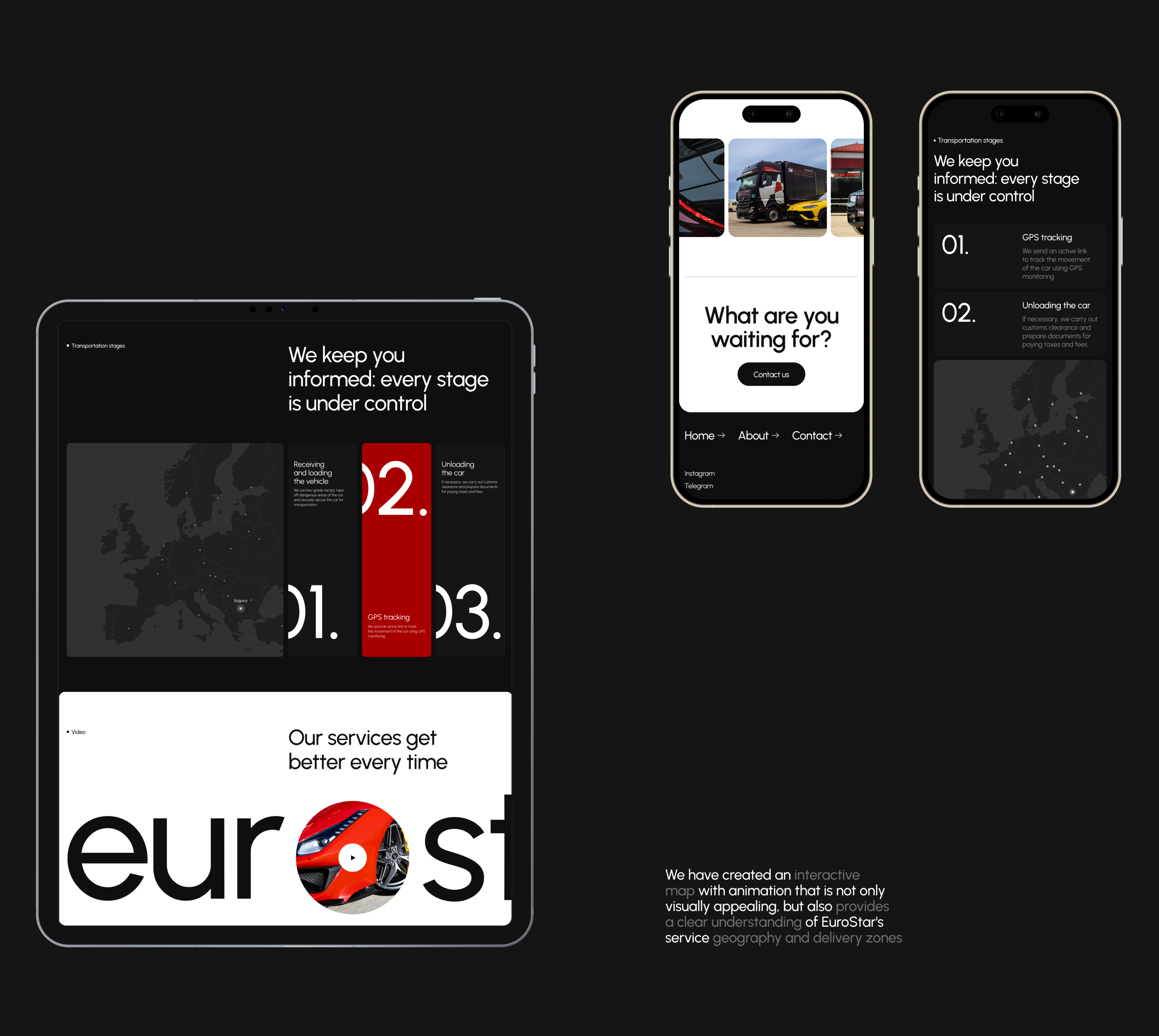 Eurostar — Изображение №6 — Интерфейсы, Анимация на Dprofile