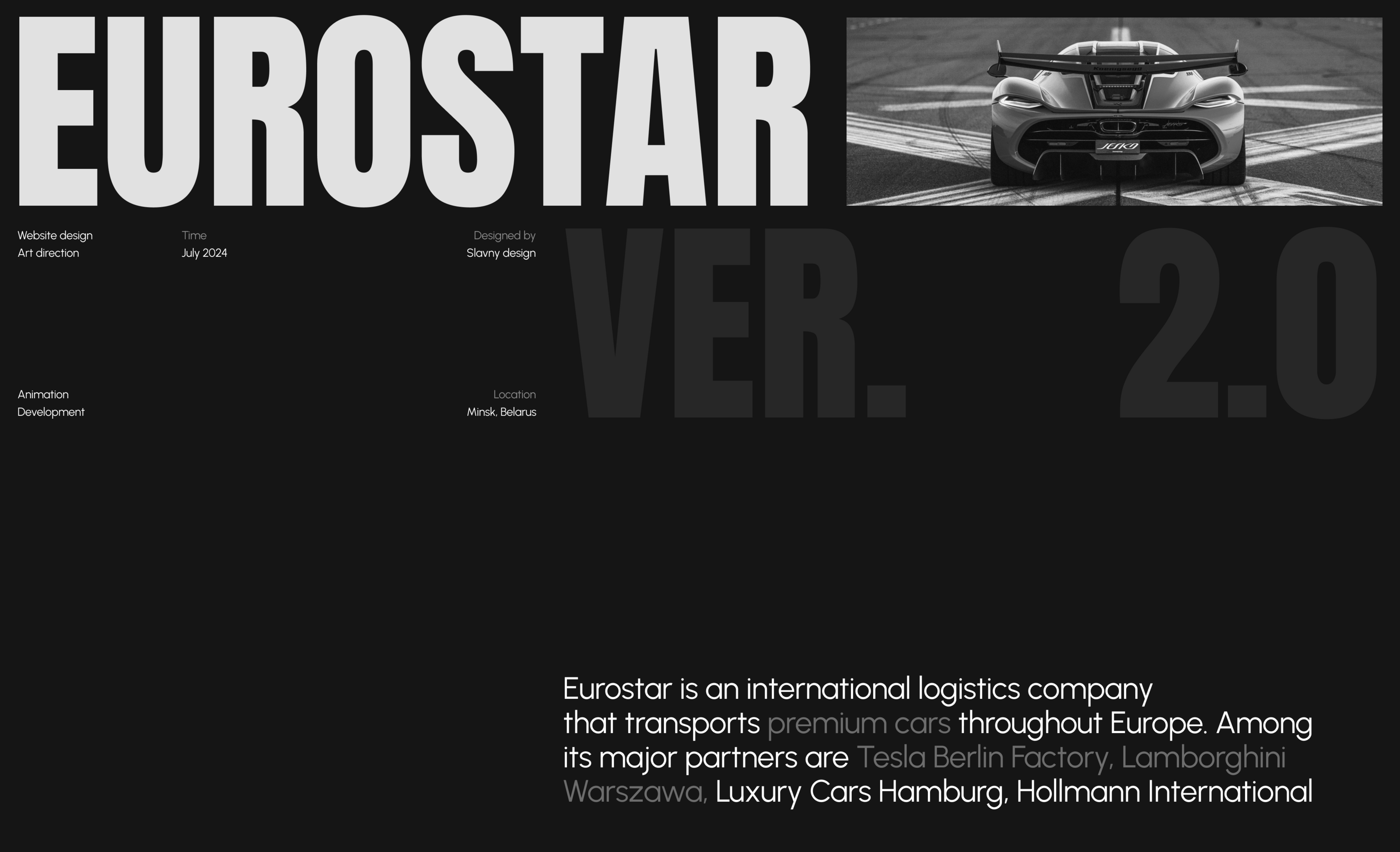 Eurostar — Изображение №1 — Интерфейсы, Анимация на Dprofile
