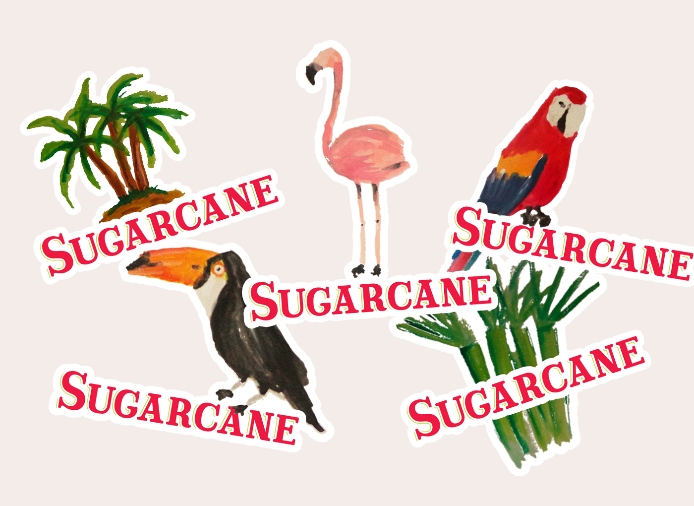 Sugarcane Juice Paradise — Изображение №14 — Брендинг, Графика на Dprofile