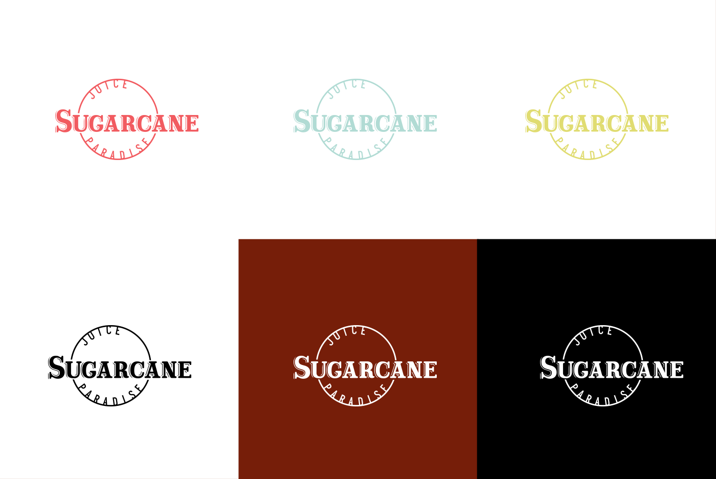 Sugarcane Juice Paradise — Изображение №5 — Брендинг, Графика на Dprofile