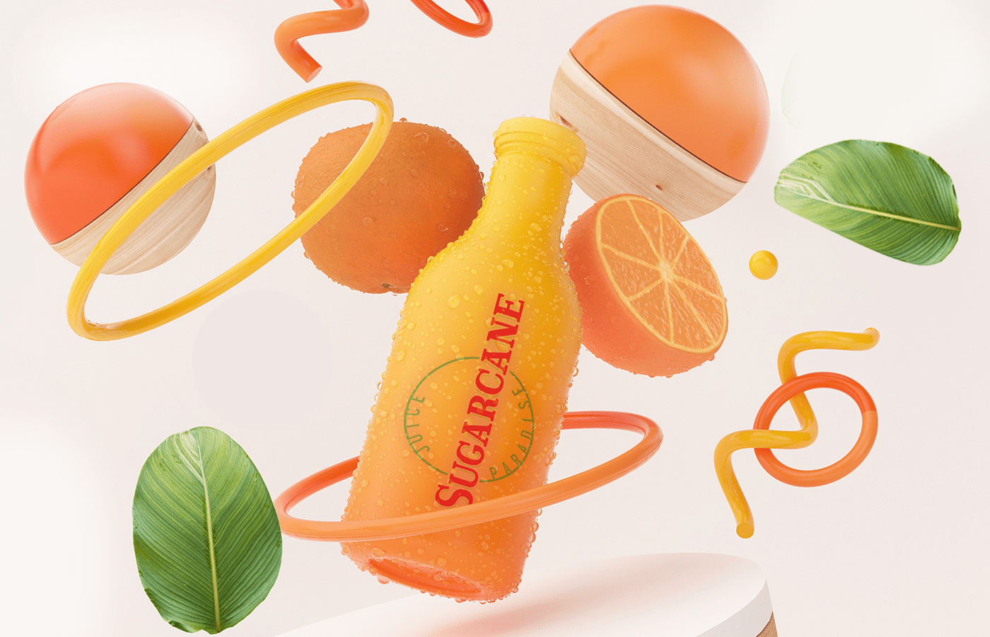 Sugarcane Juice Paradise — Изображение №1 — Брендинг, Графика на Dprofile