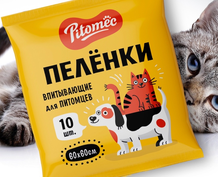Дизайн лого, иллюстраций и упаковки товаров для животных — Брендинг, Иллюстрация на Dprofile