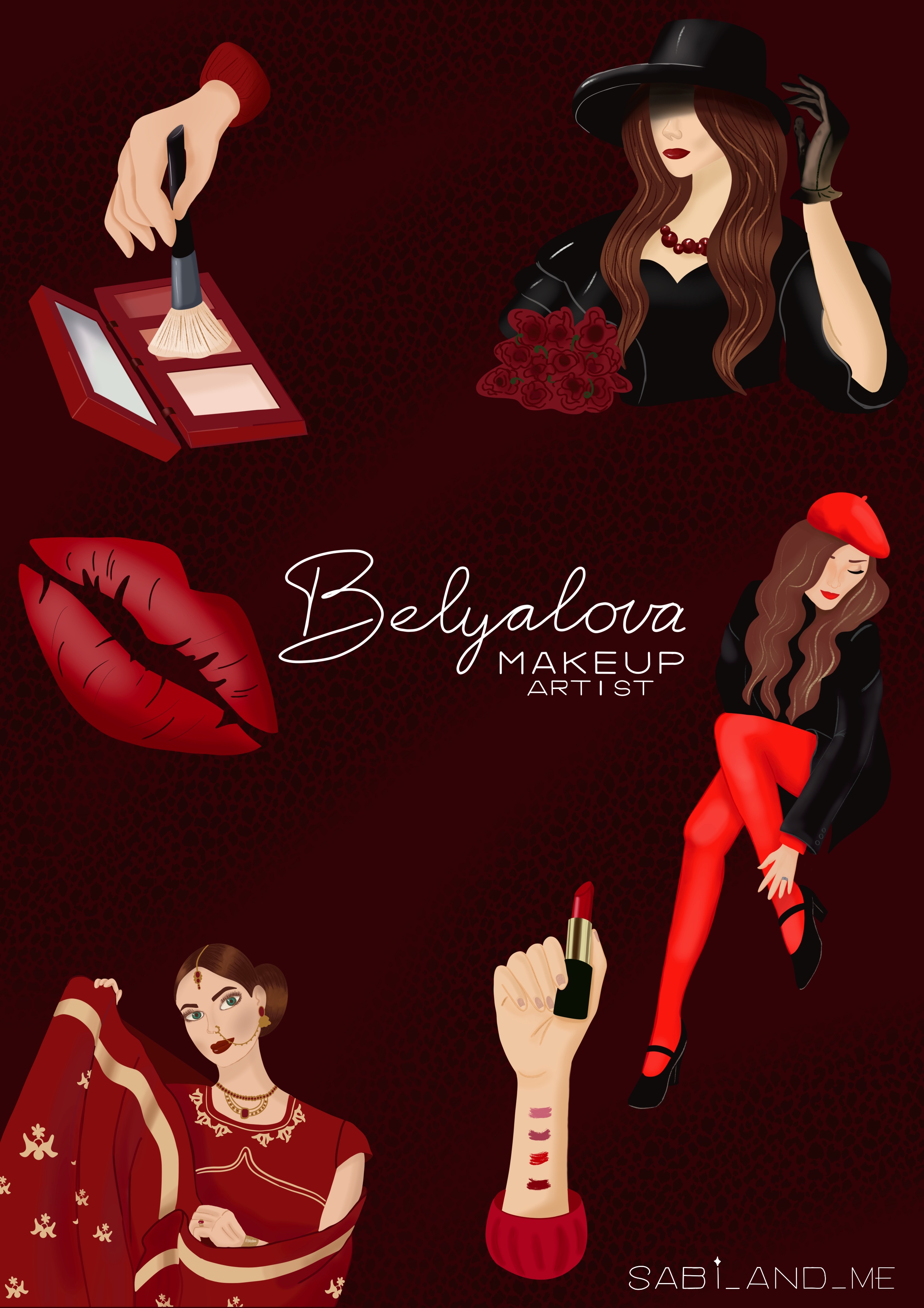 Стикеры для визажиста — Изображение №1 — Интерфейсы на Dprofile