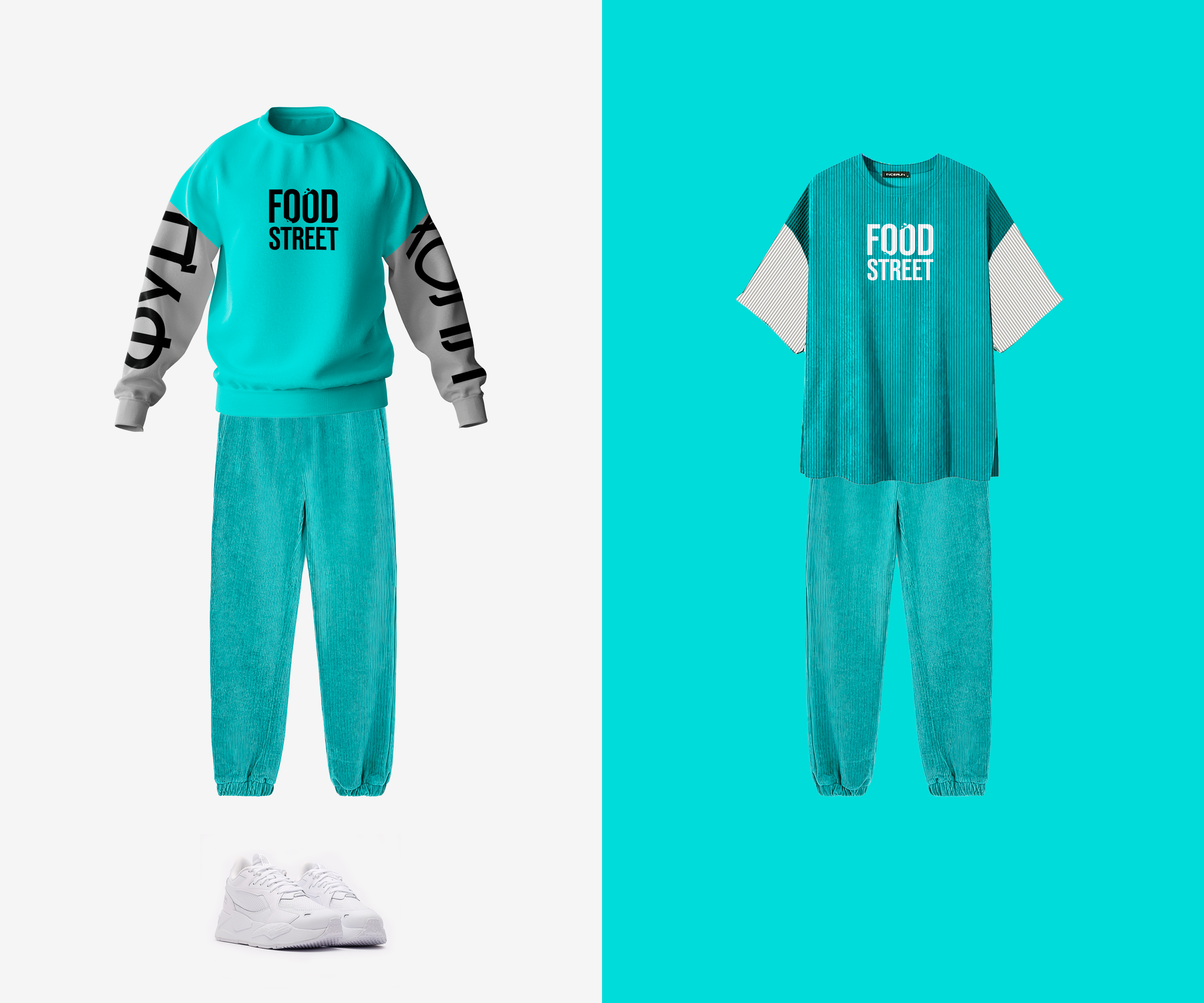 Фирменный стиль FOOD STREET — Изображение №11 — Брендинг на Dprofile