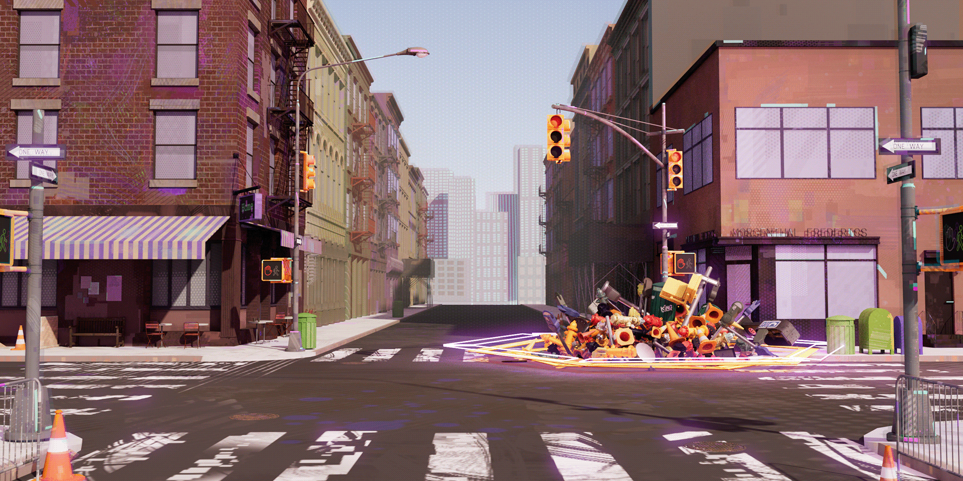 Spider-Verse inspired — Изображение №5 — 3D, Анимация на Dprofile