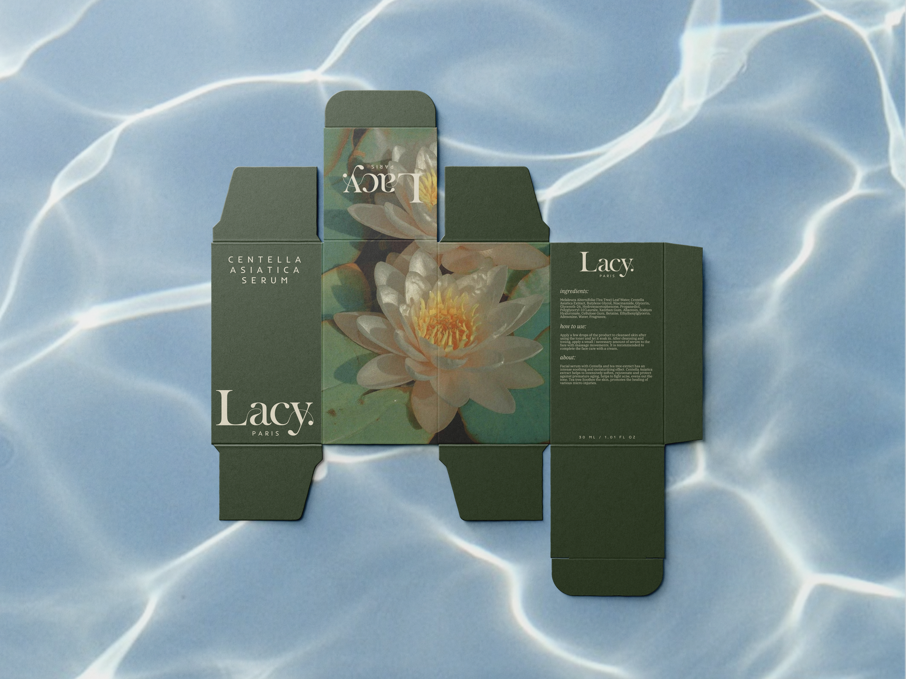 LACY SKINCARE / Фирменный стиль для компании уходовой косметики — Изображение №7 — Брендинг на Dprofile