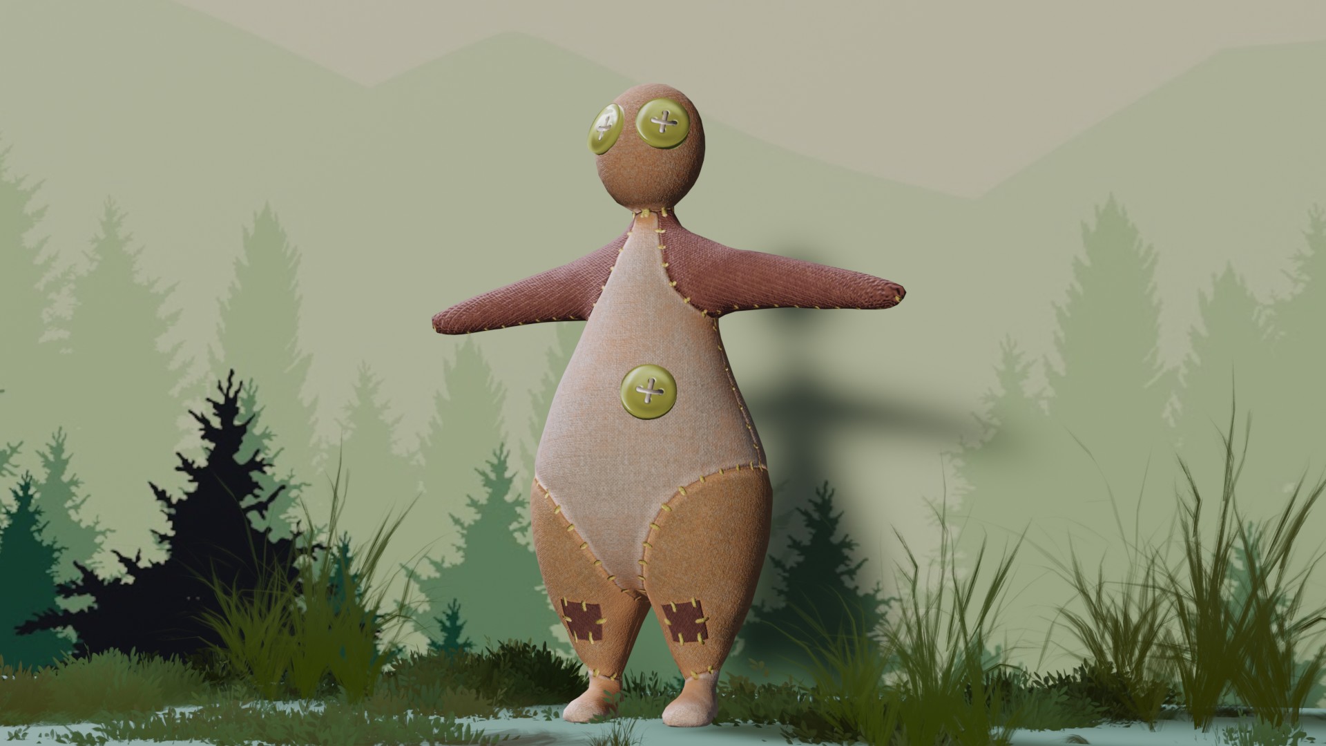 Игрушка Федя — Изображение №3 — 3D на Dprofile