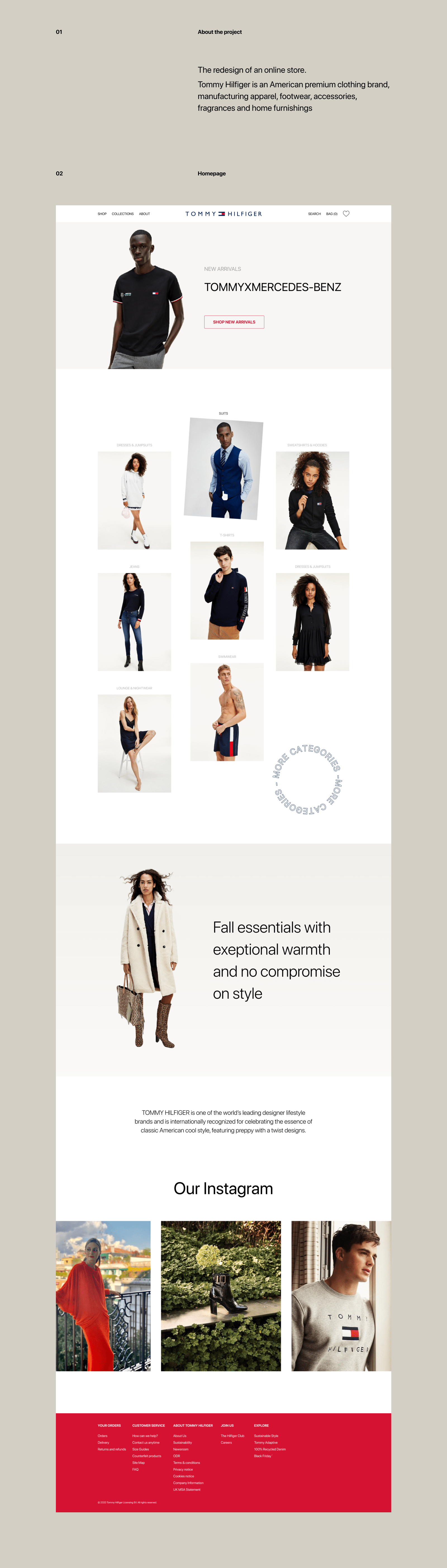 Tommy Hilfiger concept online store — Изображение №2 — Интерфейсы на Dprofile
