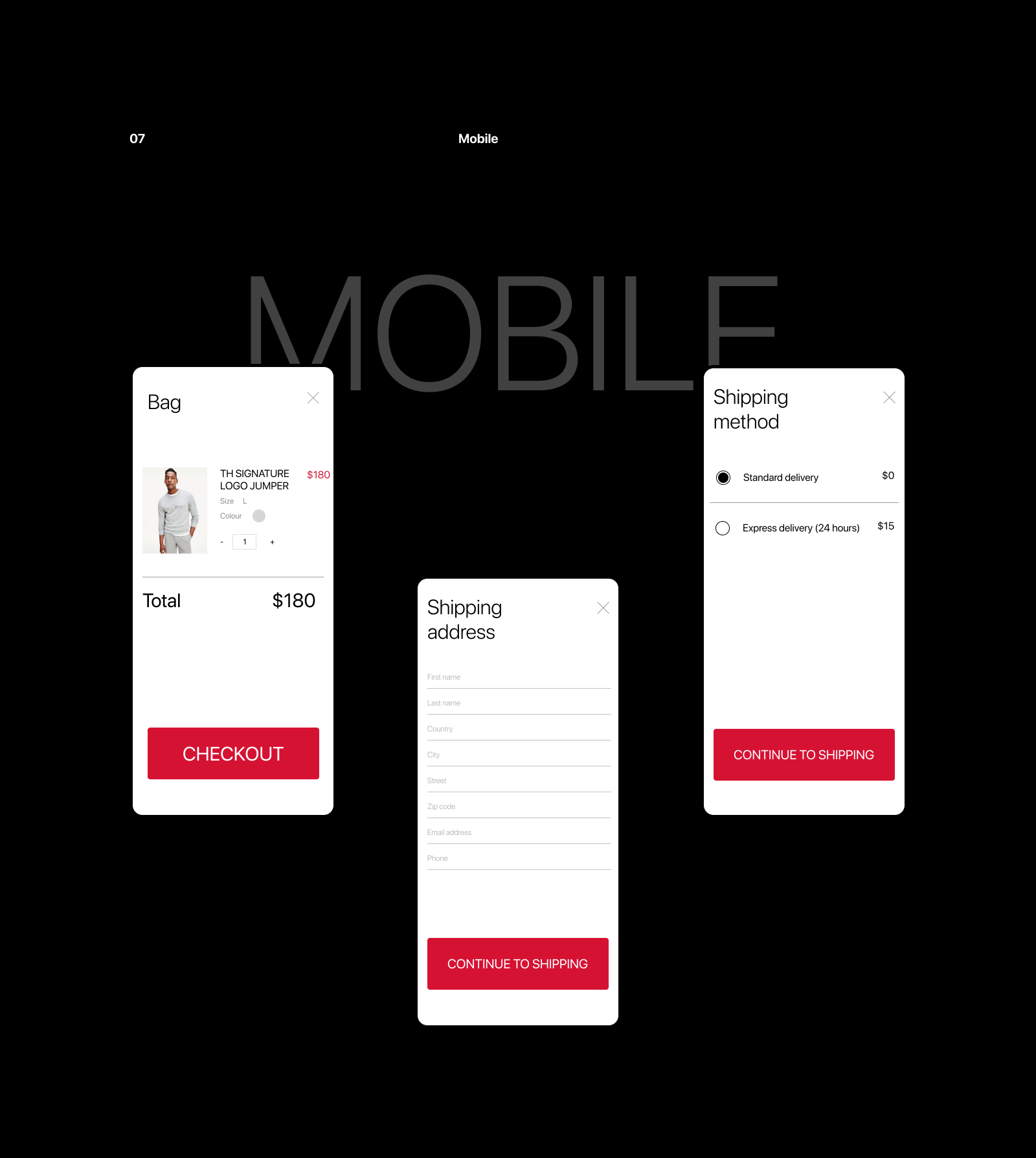 Tommy Hilfiger concept online store — Изображение №8 — Интерфейсы на Dprofile