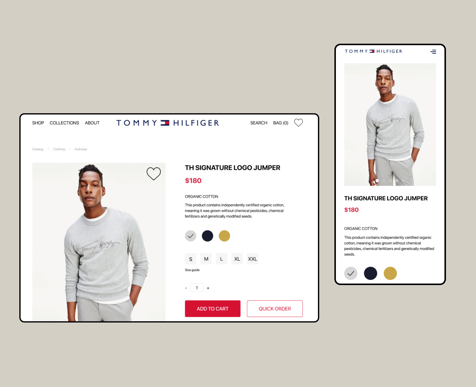 Tommy Hilfiger concept online store — Изображение №10 — Интерфейсы на Dprofile