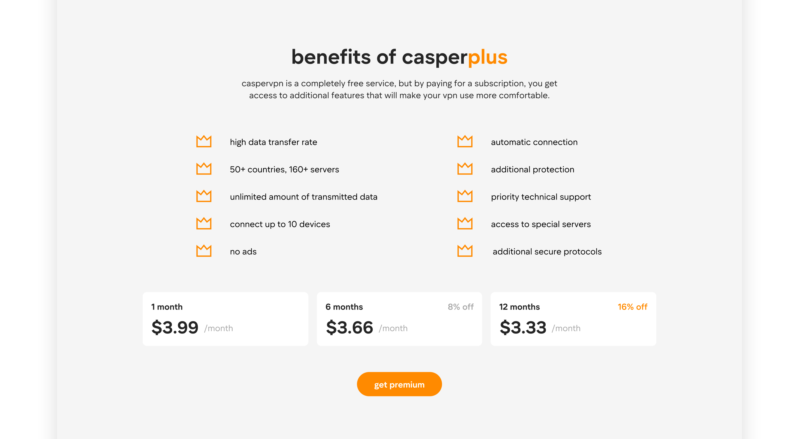 caspervpn — Изображение №9 — Интерфейсы, Брендинг на Dprofile