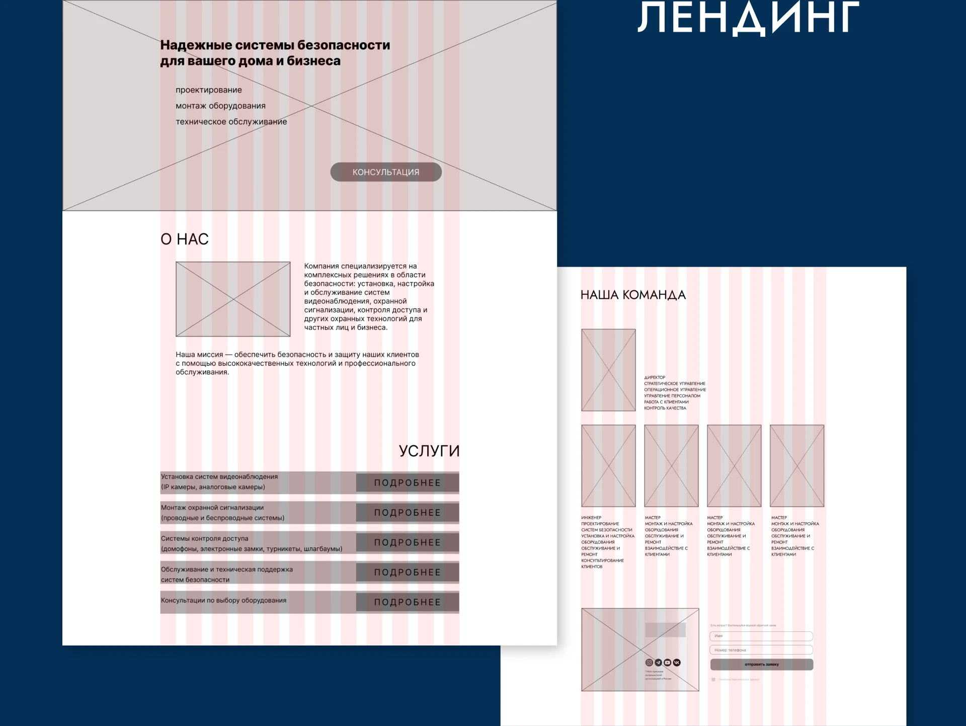 Веб-айдентика, Логотип, Лэндинг, Фирменный стиль — Изображение №5 — Интерфейсы, Брендинг на Dprofile
