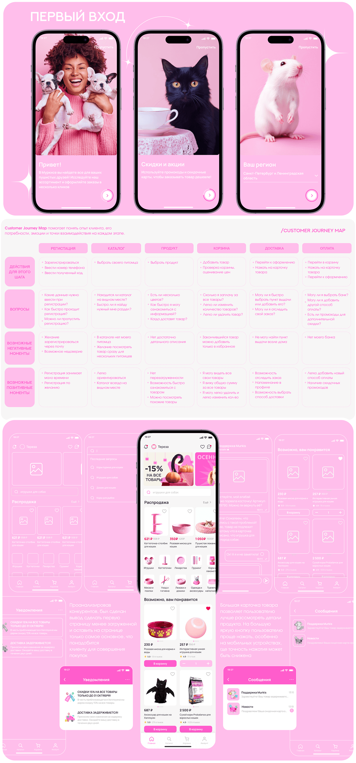 Murkis. Mobile App — Изображение №3 — Интерфейсы на Dprofile