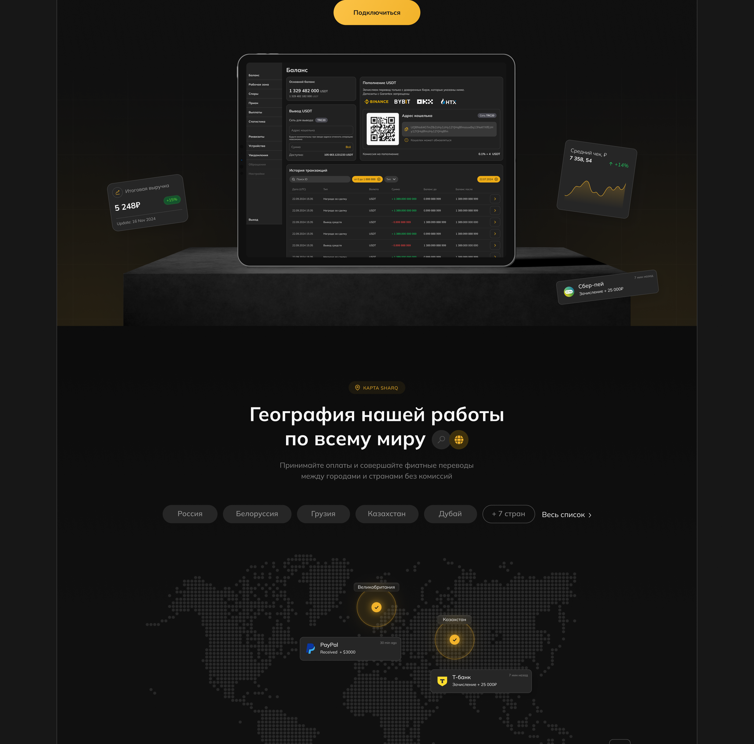 Online Payment Service Website Design — Изображение №12 — Интерфейсы на Dprofile