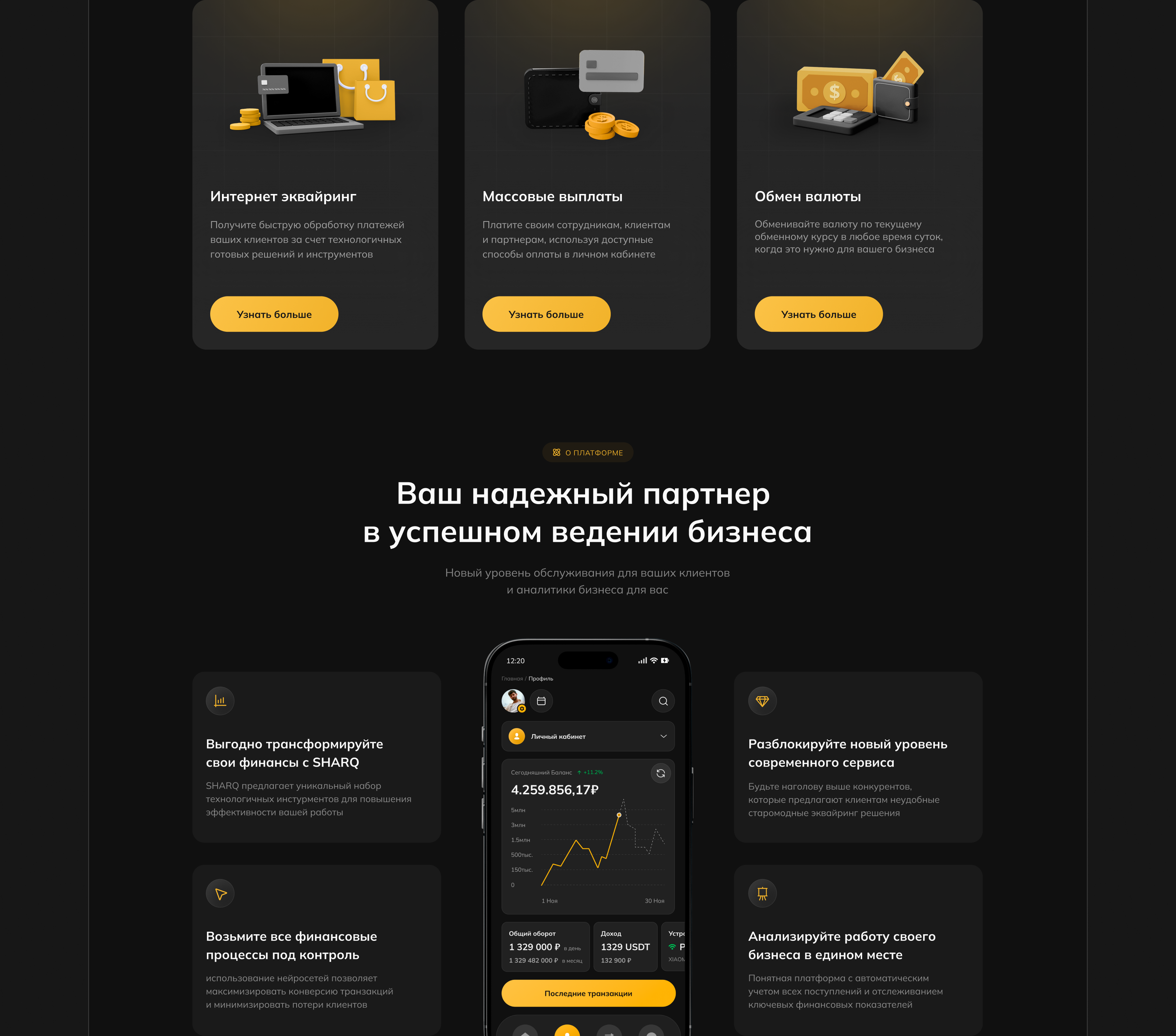 Online Payment Service Website Design — Изображение №9 — Интерфейсы на Dprofile