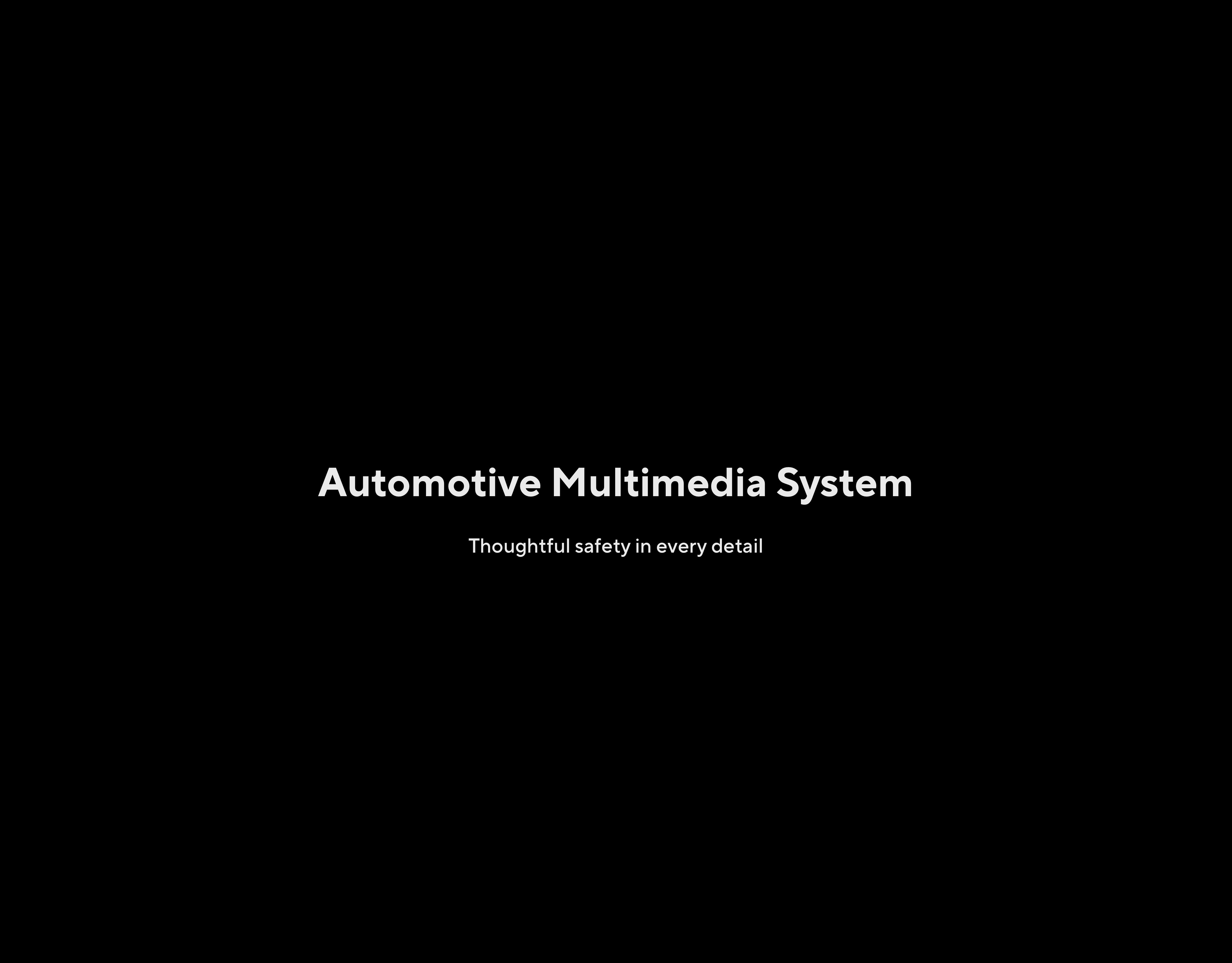 Automotive Multimedia System — Изображение №2 — Интерфейсы на Dprofile