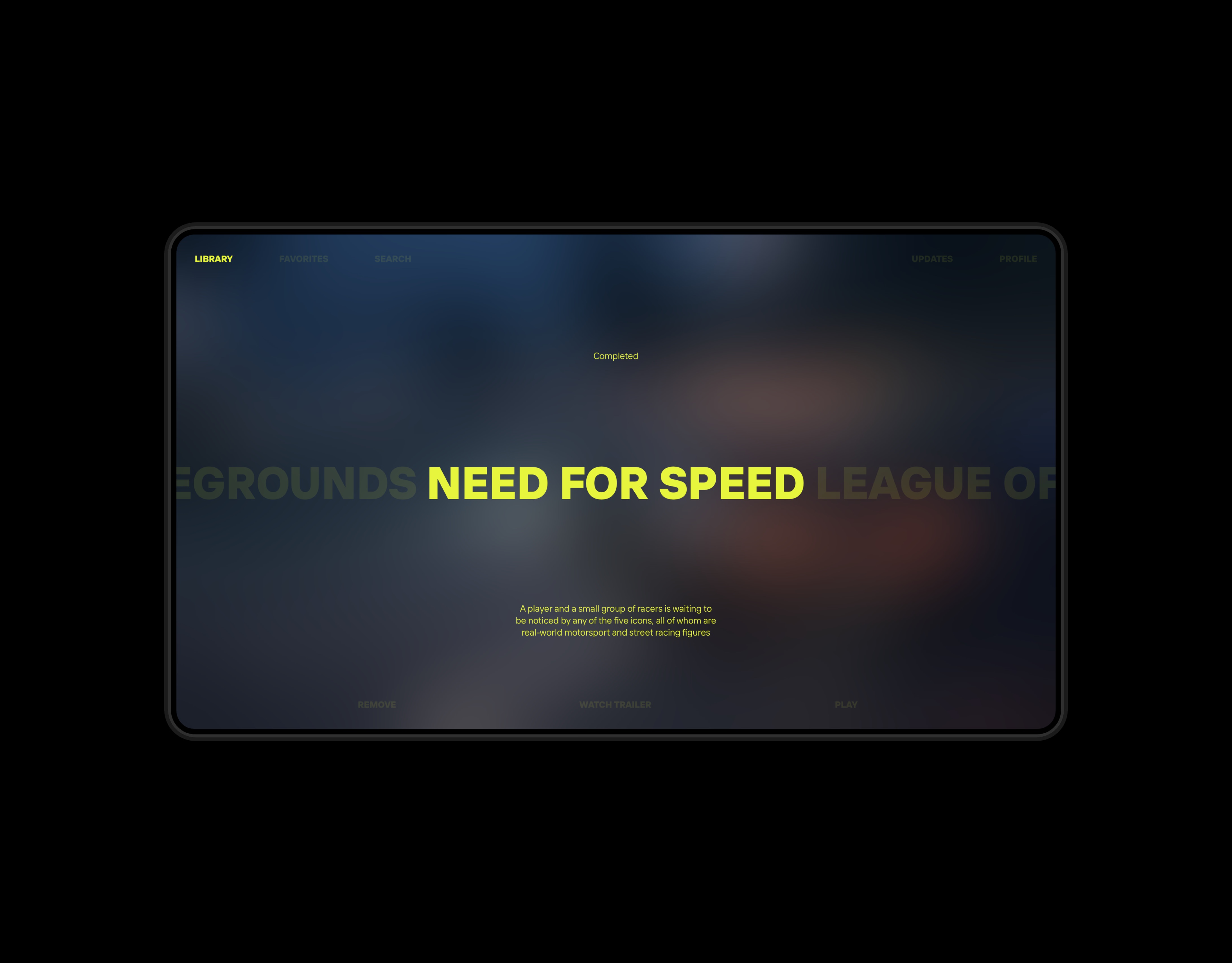 Cloud Gaming Platform — Изображение №4 — Интерфейсы на Dprofile