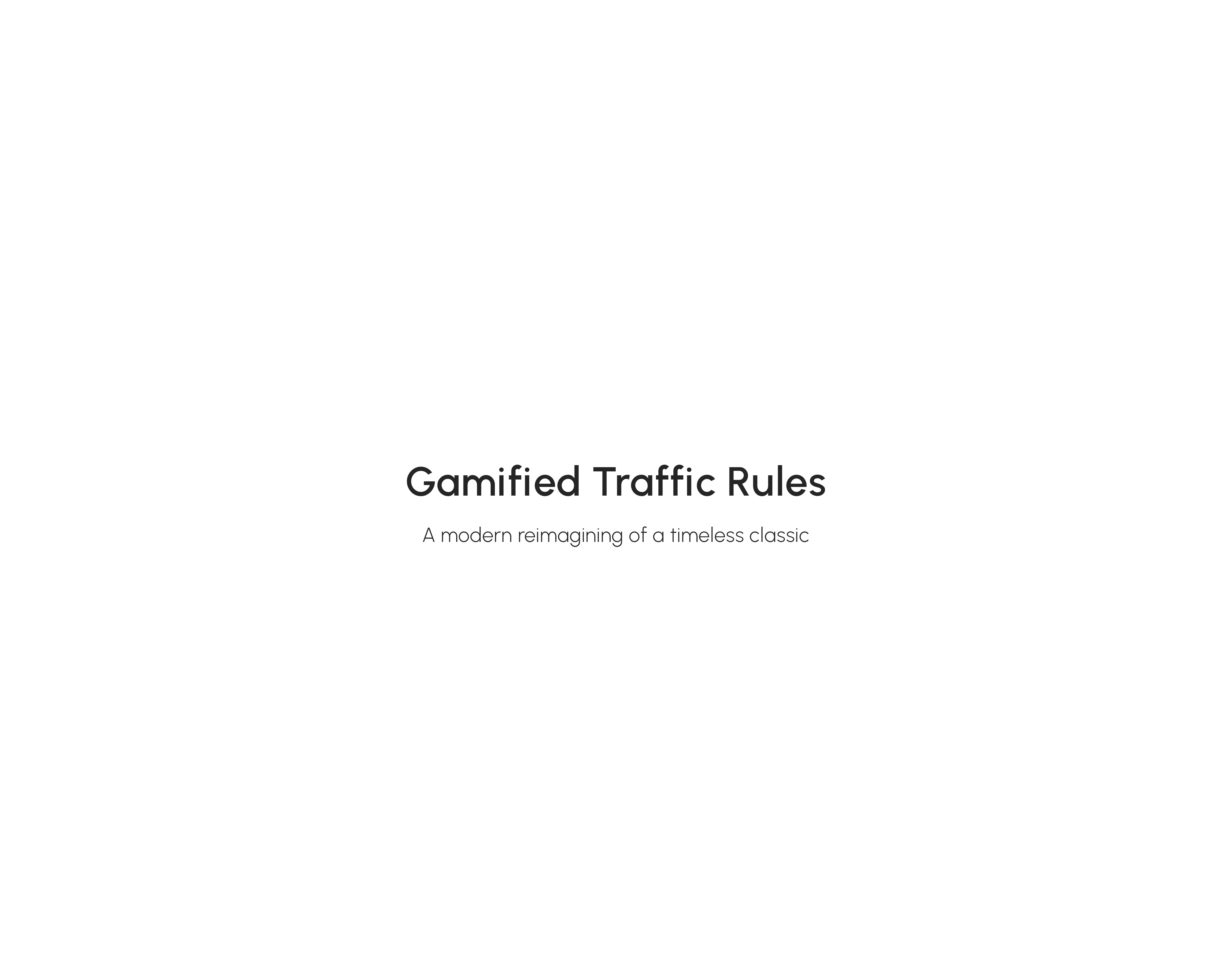 Gamified Traffic Rules — Изображение №2 — Интерфейсы на Dprofile