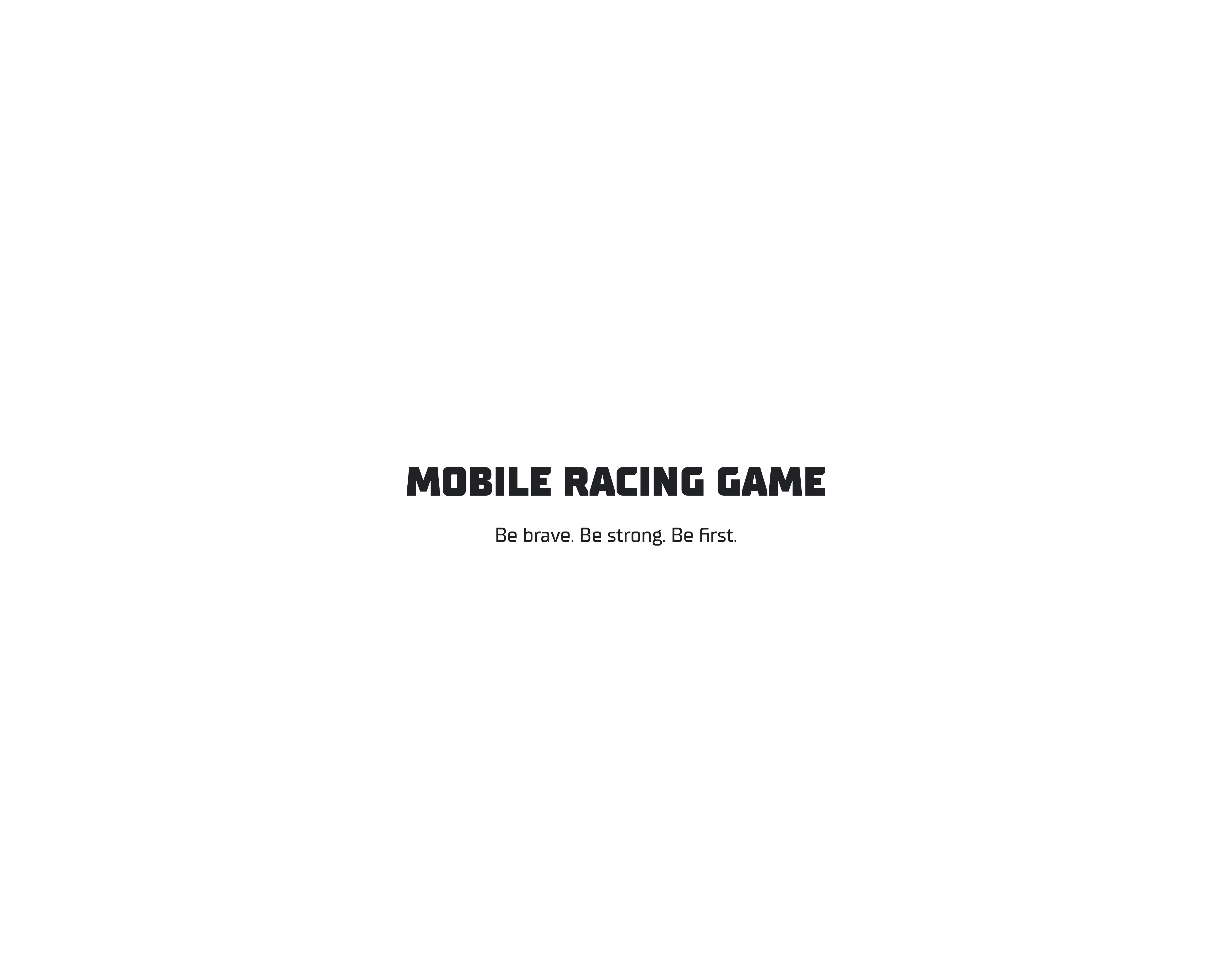Mobile Racing Game — Изображение №2 — Интерфейсы на Dprofile