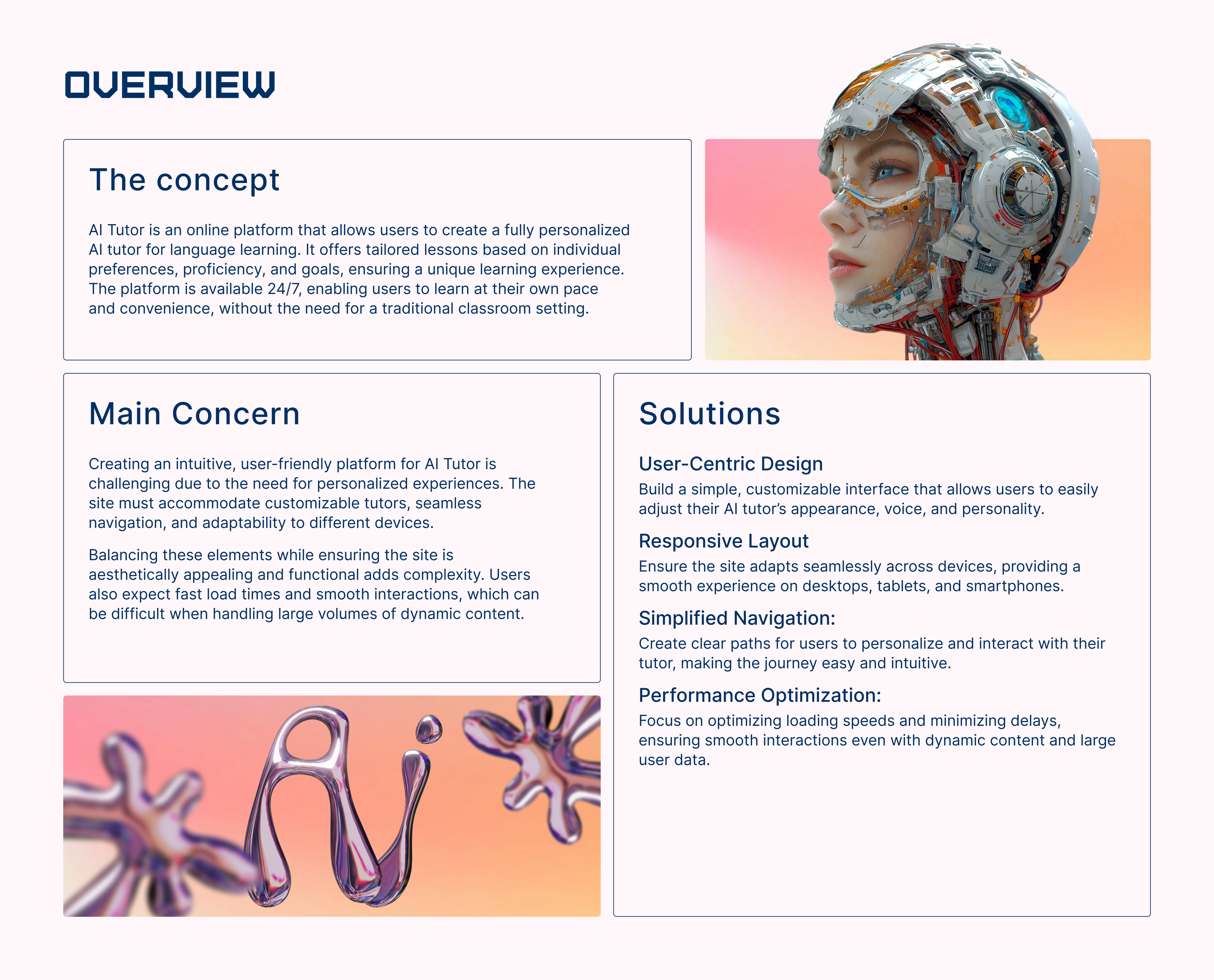 Веб-сайт для ИИ репетитора l AI language tutor website — Изображение №2 — Интерфейсы на Dprofile