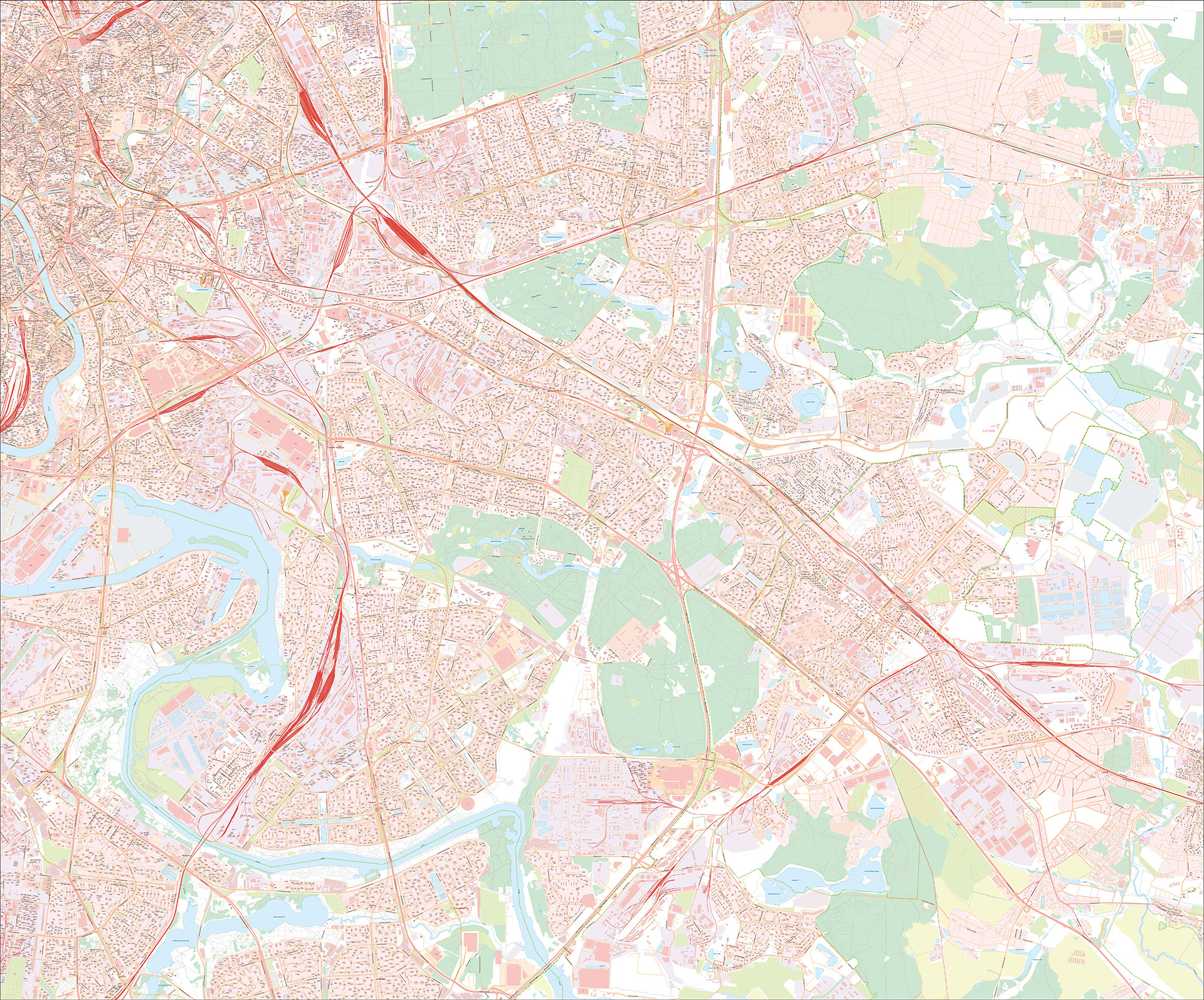 Карты Юго-Восточного округа Москвы — Изображение №2 — Графика на Dprofile