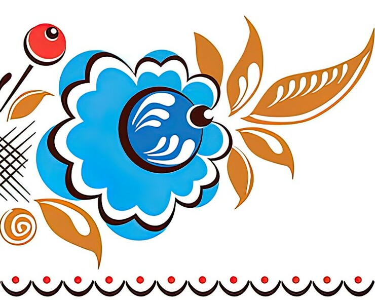 Афиша "Дни российской культуры в Таджикистане" — Иллюстрация, Графика на Dprofile