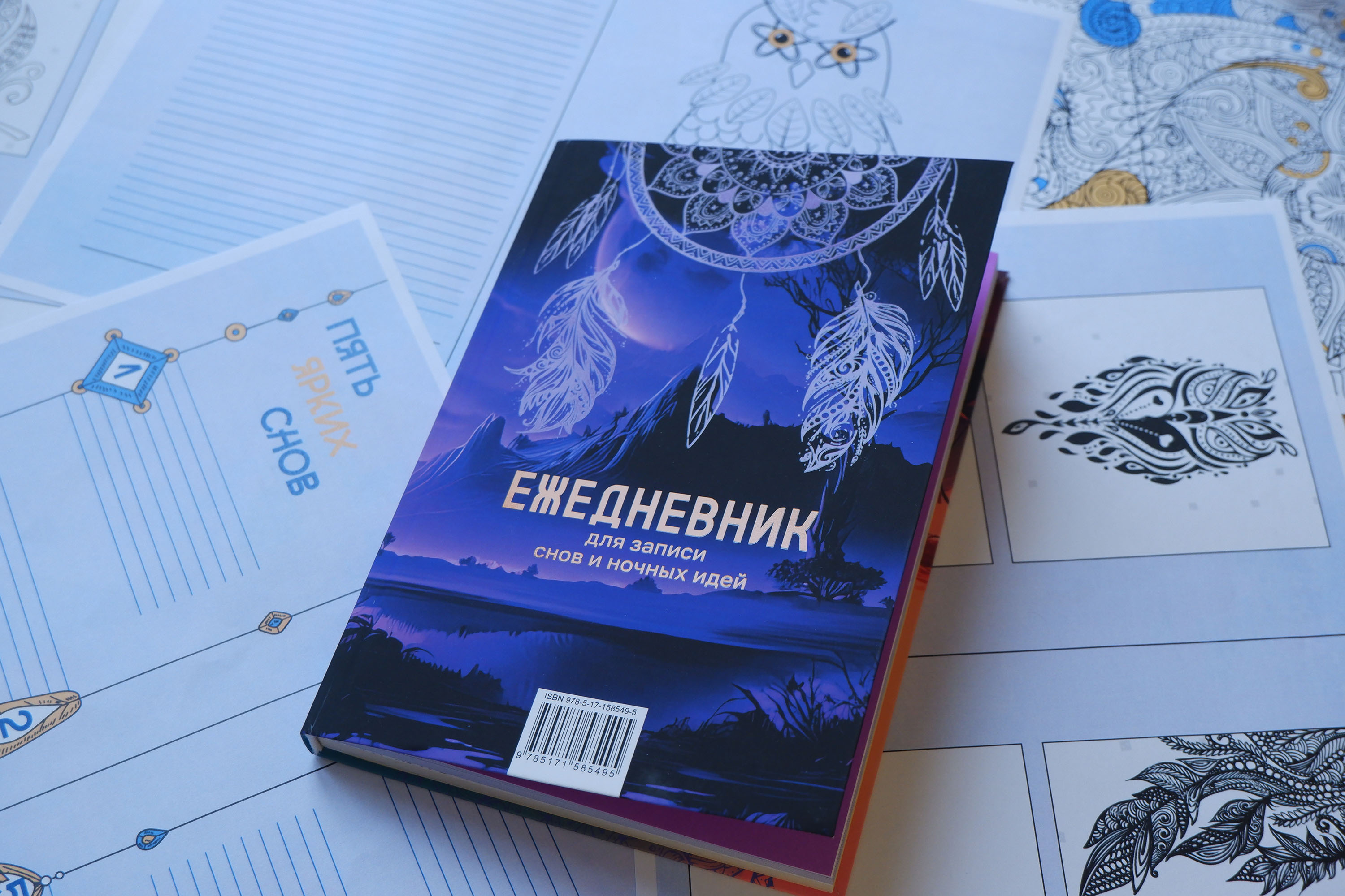 Ежедневник для записи утренних инсайтов, снов и ночных идей — Изображение №17 — Графика, 3D на Dprofile