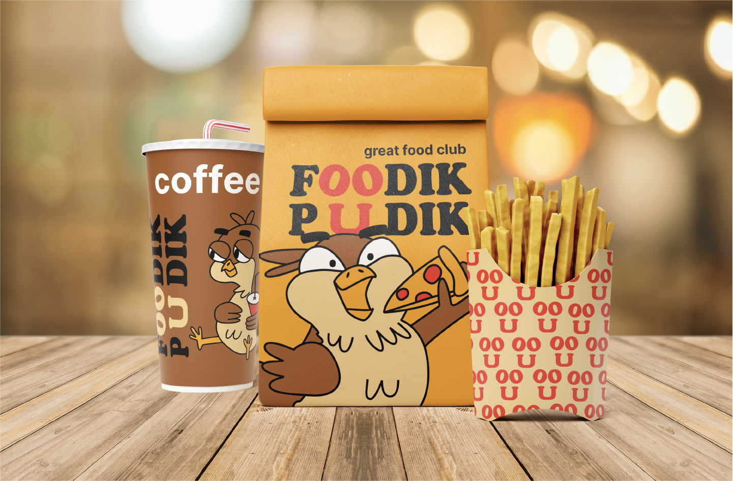 Foodik Pudik / great food club — Изображение №24 — Брендинг на Dprofile