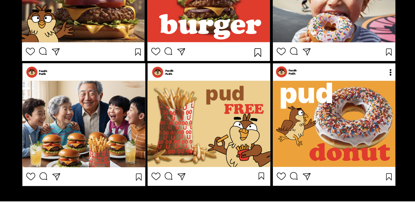 Foodik Pudik / great food club — Изображение №20 — Брендинг на Dprofile