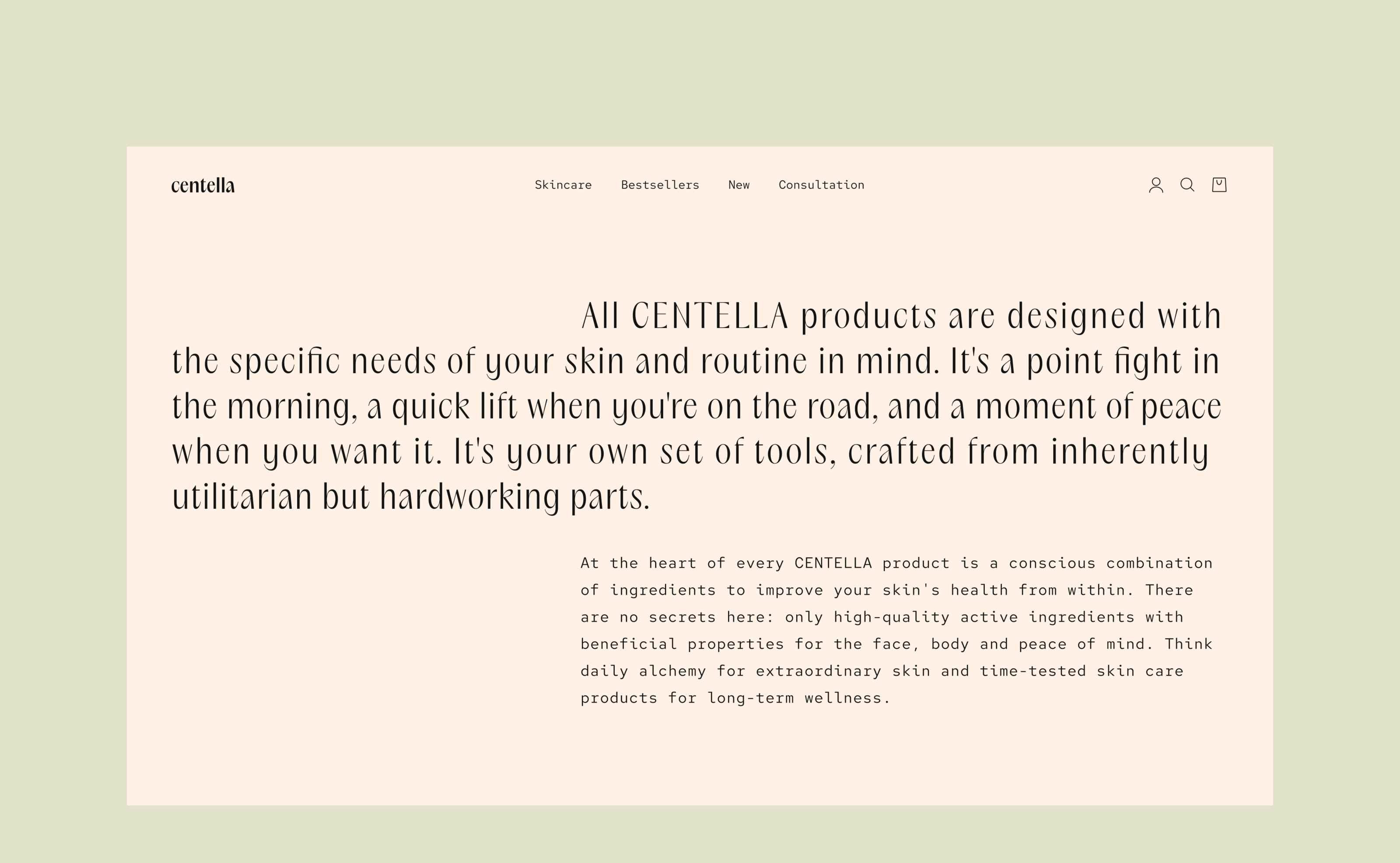 web Design - Skincare — Изображение №3 — Интерфейсы на Dprofile