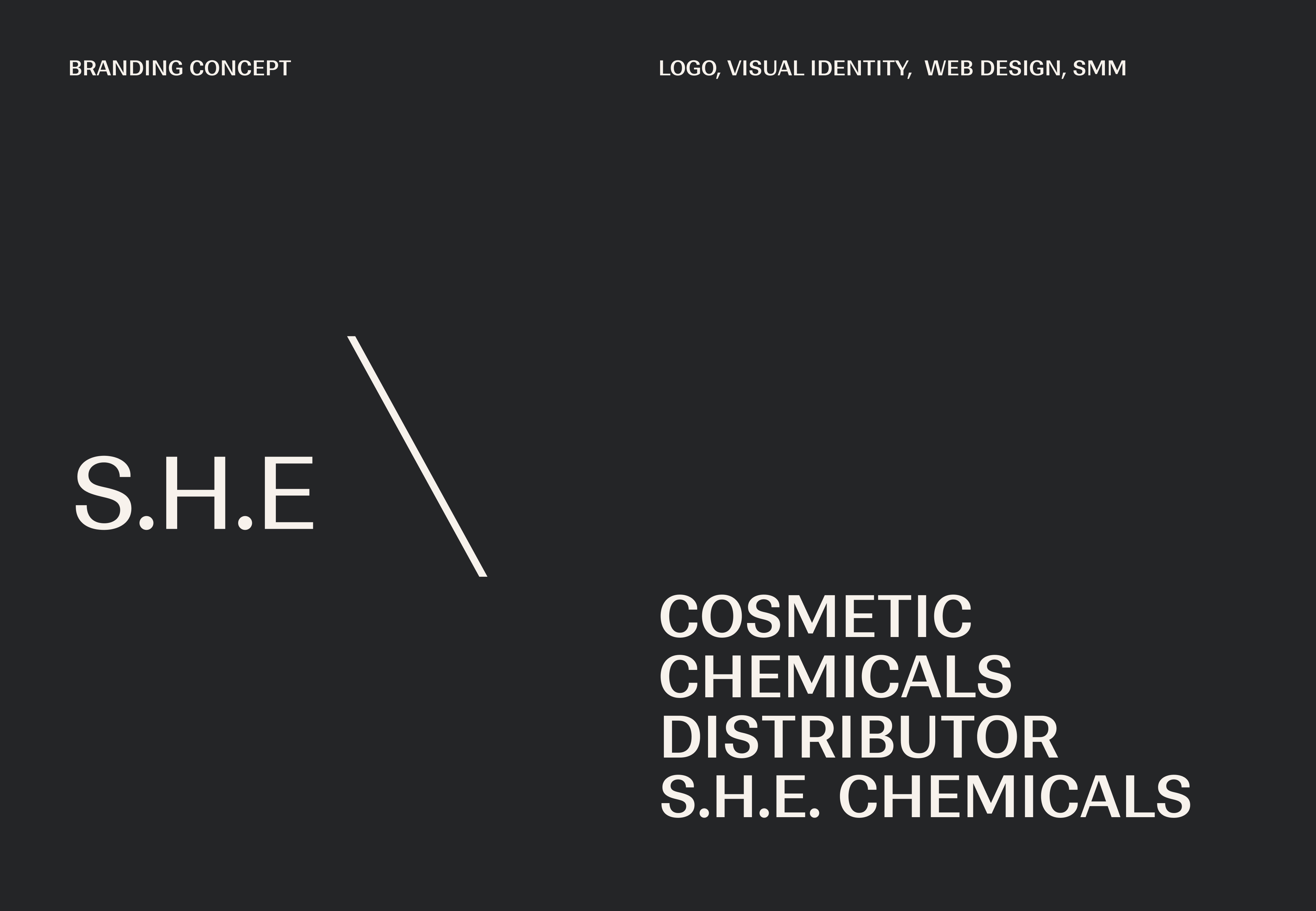 S.H.E The Chemical Distributor — Branding Concept — Изображение №1 — Брендинг на Dprofile