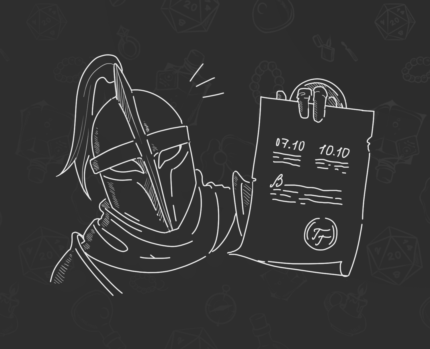 Иллюстрации для клуба настольных игр — Брендинг, Графика на Dprofile