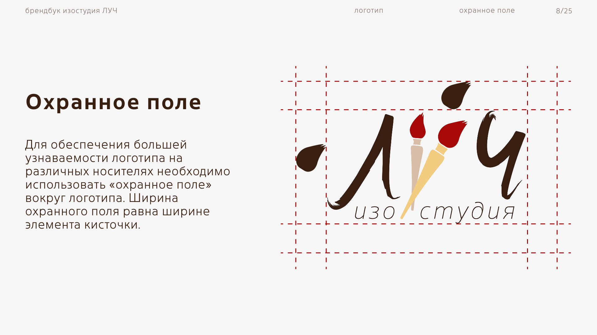 Брендбук изостудии — Изображение №8 — Брендинг на Dprofile