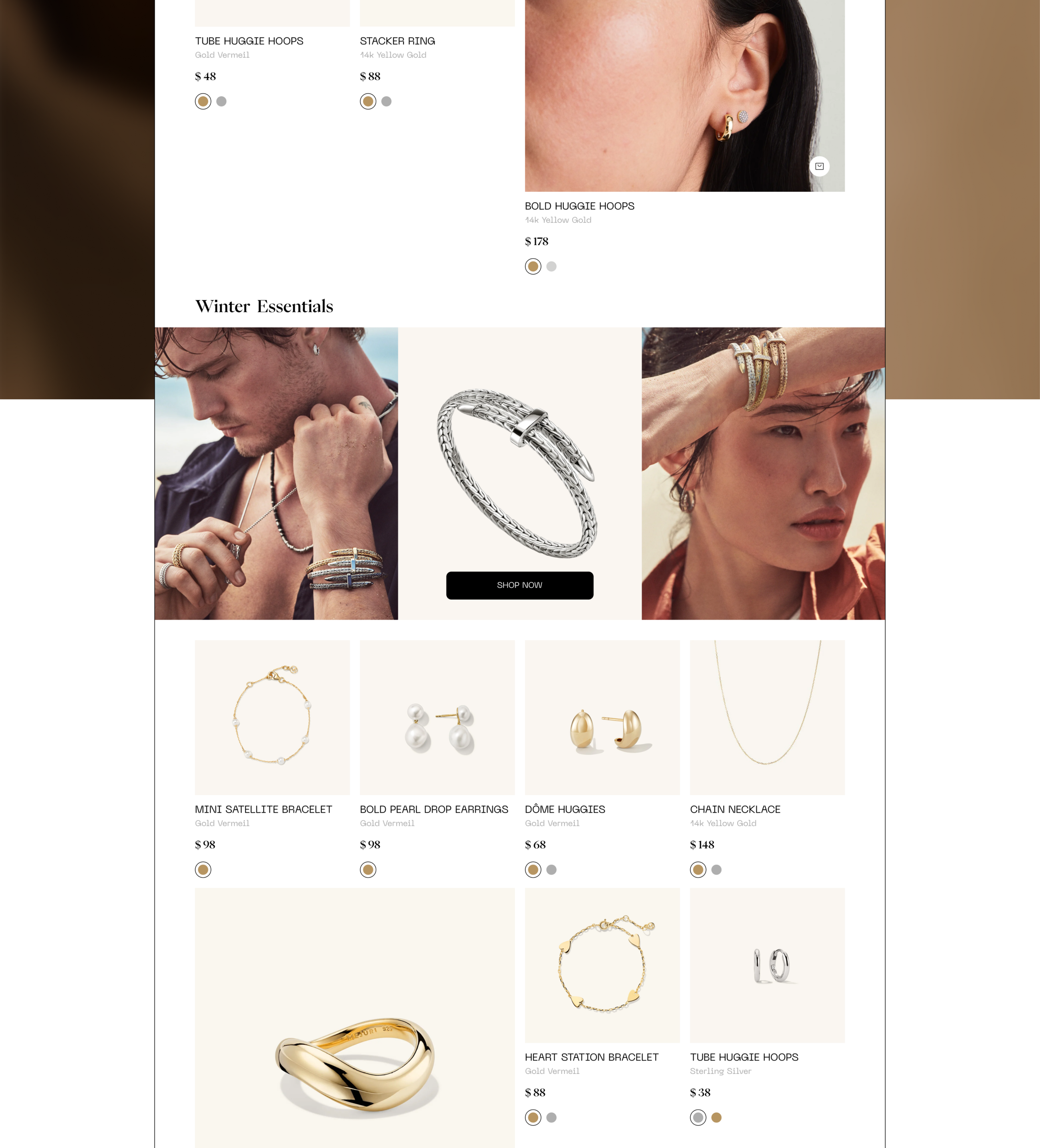 E-commerce / Online Jewelry Store — Изображение №8 — Интерфейсы на Dprofile
