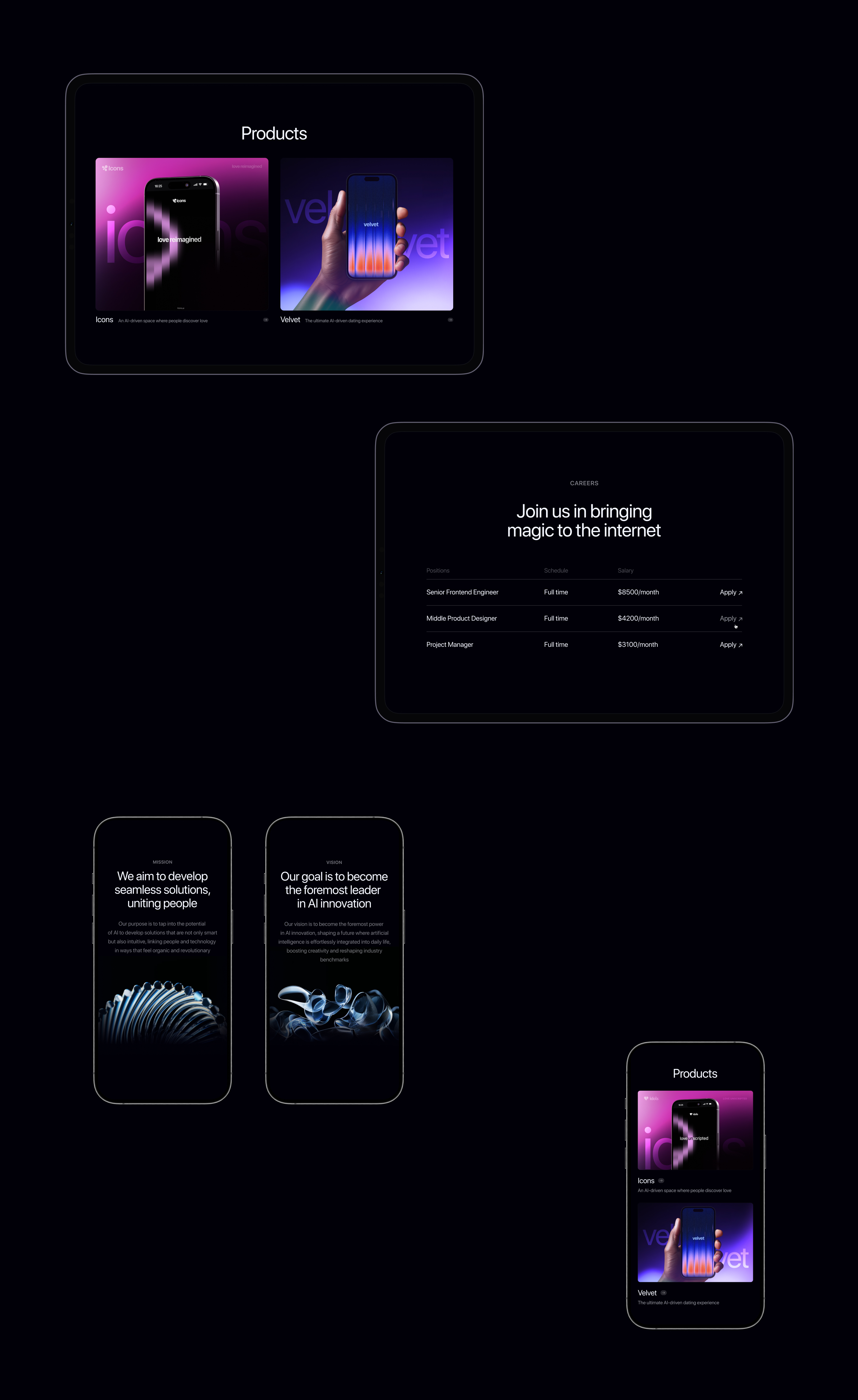Omnix AI — Website — Изображение №7 — Интерфейсы, Иллюстрация на Dprofile