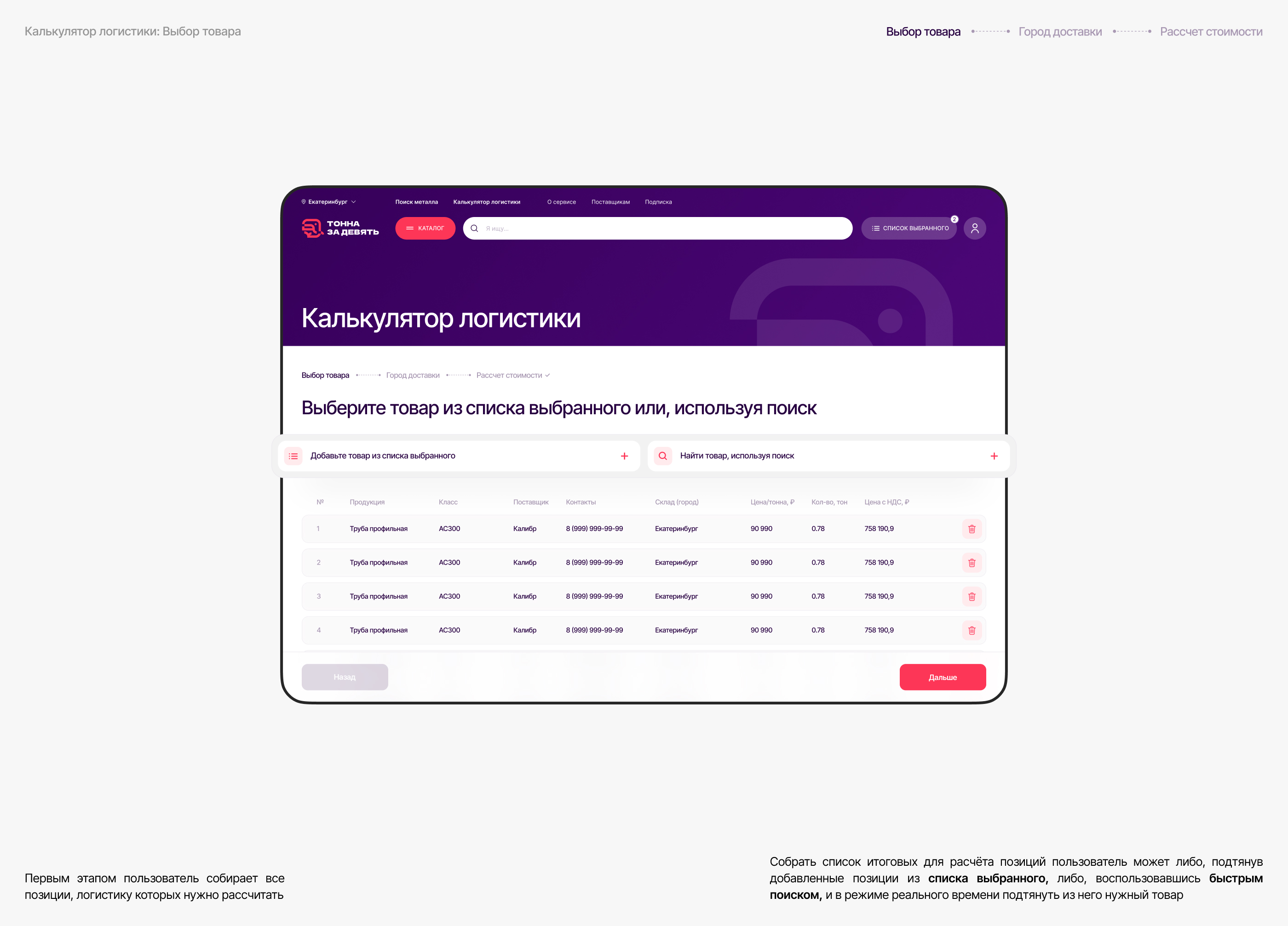 Тонна за девять — интерфейс — Изображение №25 — Интерфейсы на Dprofile
