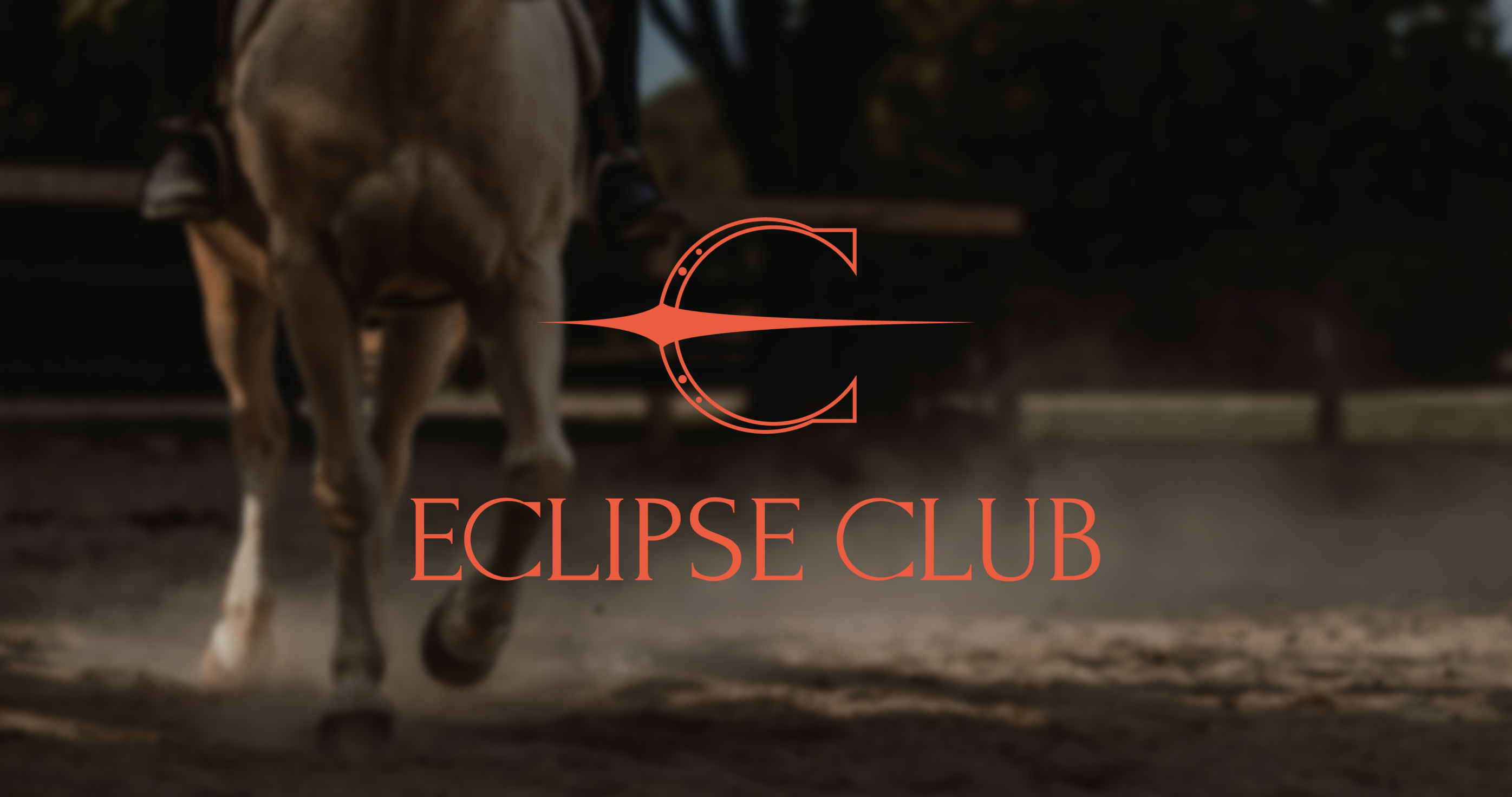 ECLIPSE CLUB | ФИРМЕННЫЙ СТИЛЬ | КОННЫЙ КЛУБ | ЛОГОТИП — Изображение №1 — Брендинг на Dprofile