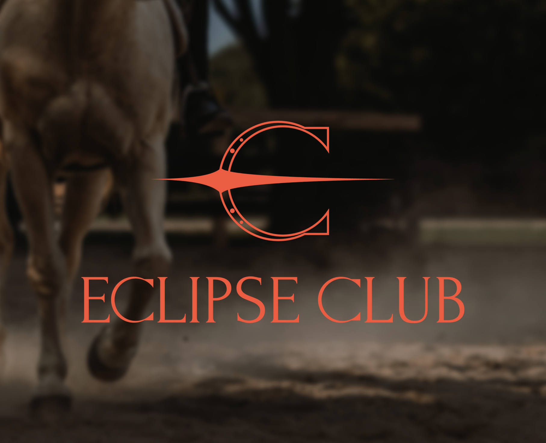 ECLIPSE CLUB | ФИРМЕННЫЙ СТИЛЬ | КОННЫЙ КЛУБ | ЛОГОТИП — Брендинг на Dprofile
