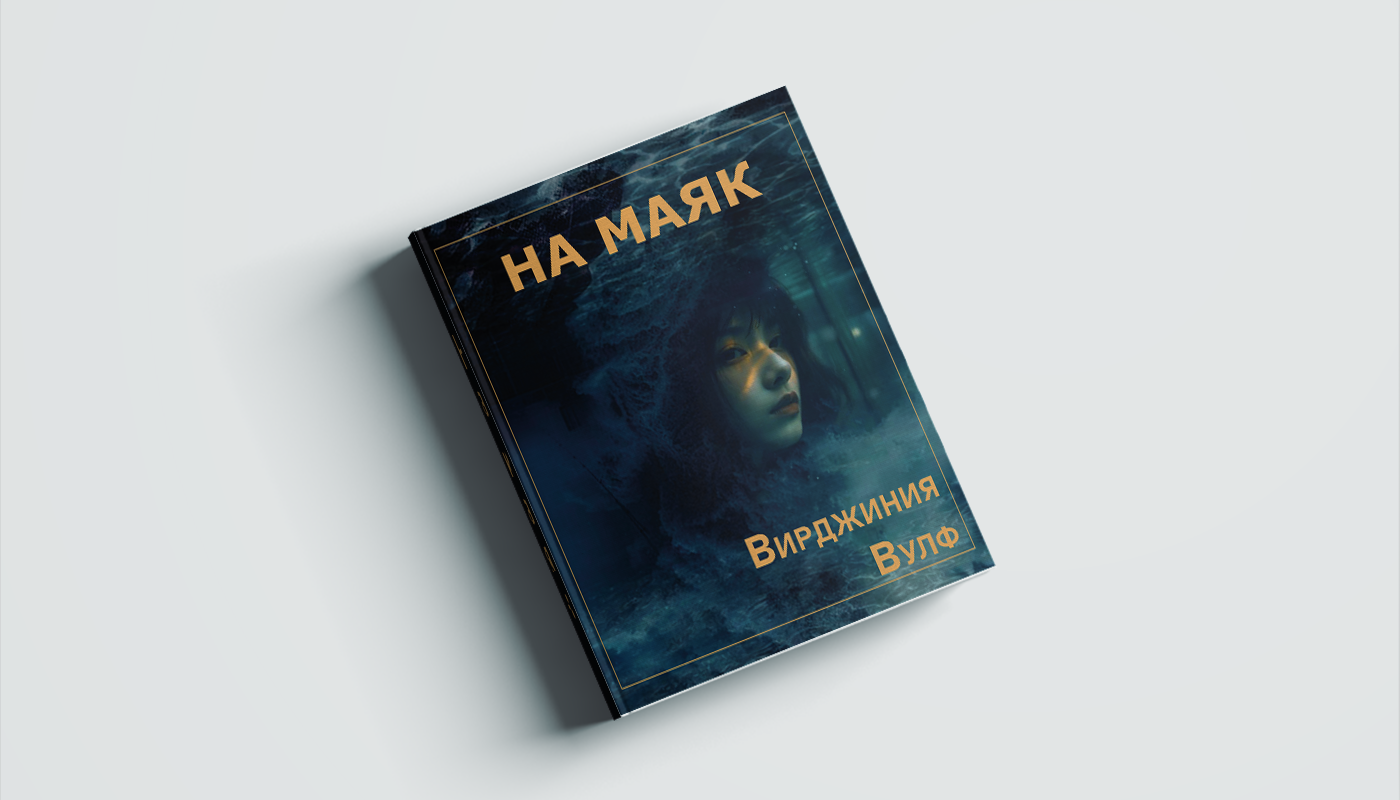 Дизайн обложки книги "На маяк" — Изображение №1 — Графика на Dprofile