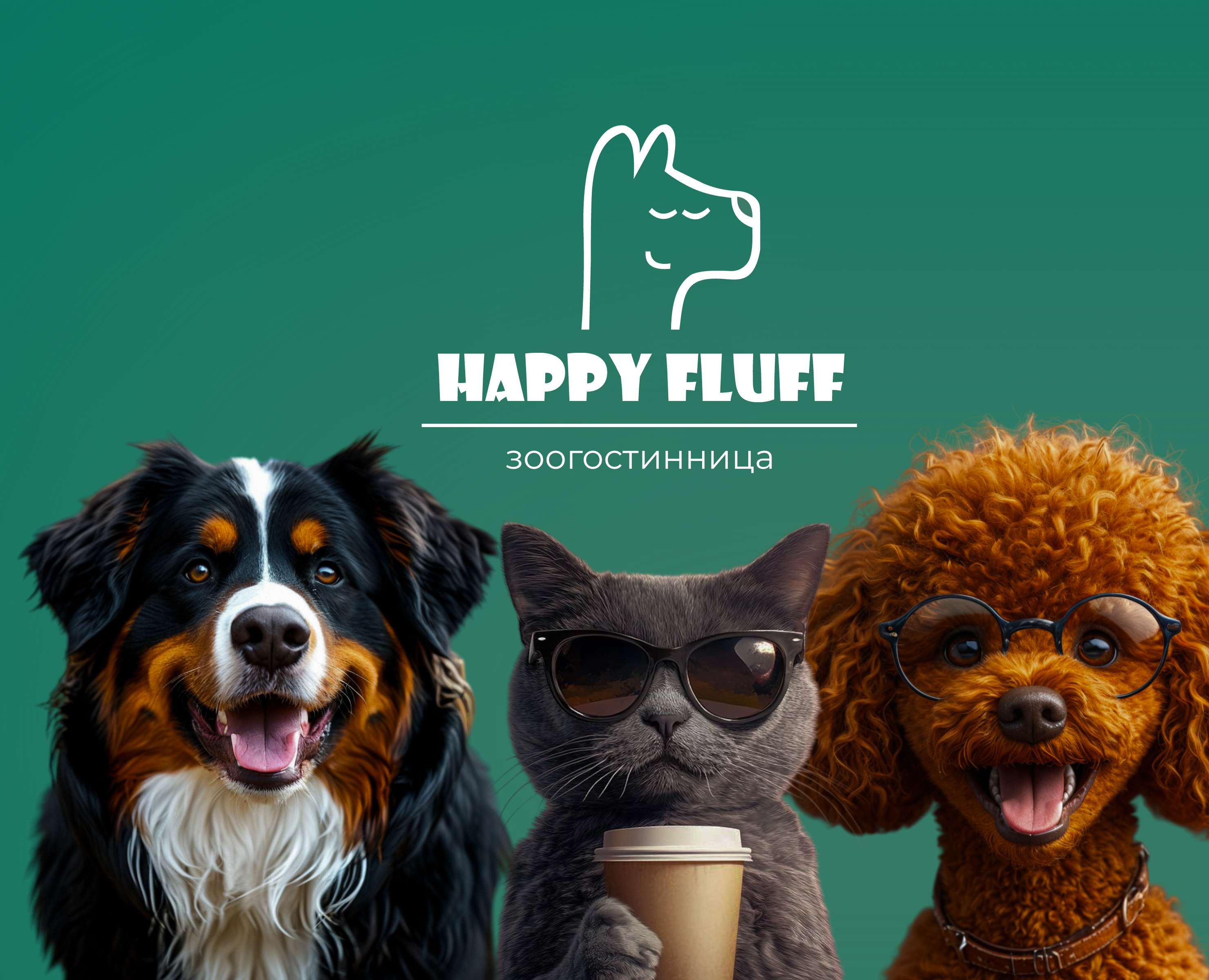 Фирменный стиль для зоогостинницы. — Брендинг на Dprofile