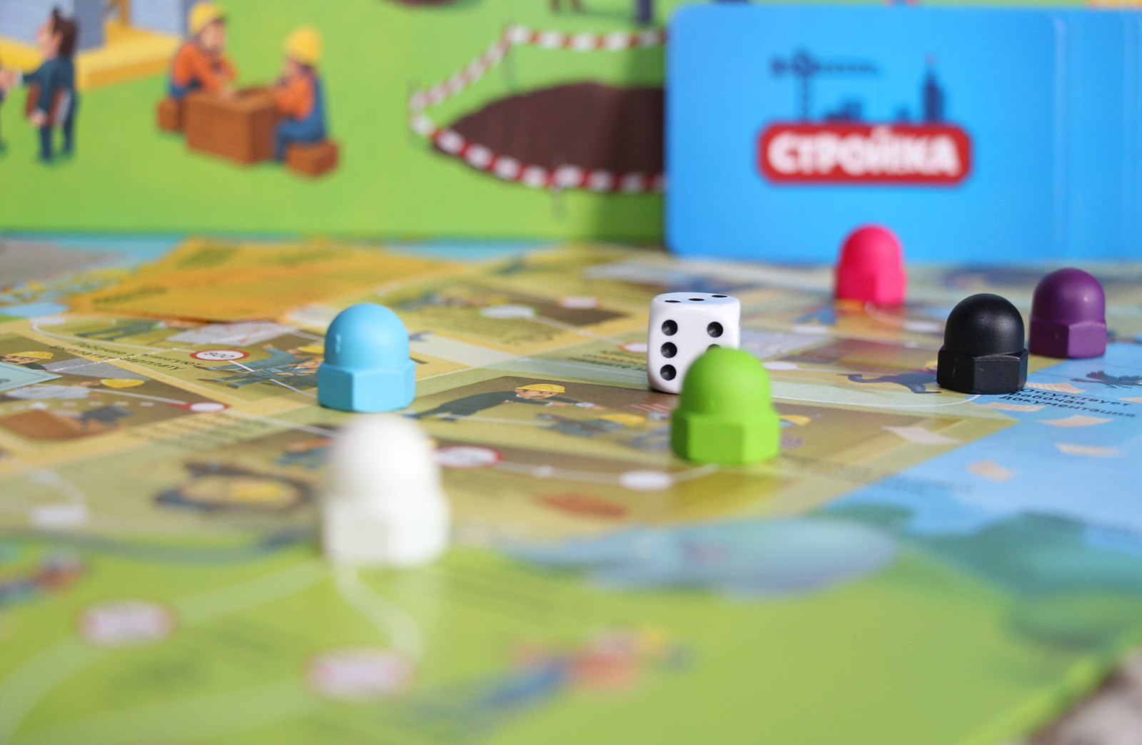 Настольная игра Стройка — Изображение №10 — Иллюстрация, Графика на Dprofile