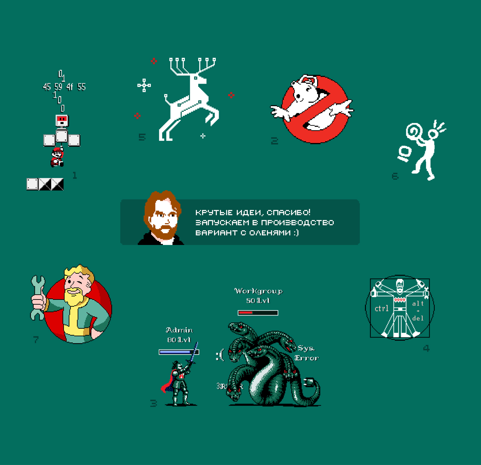 Свитер сисадмина | Мерч для Касперского — Изображение №9 — Брендинг, Иллюстрация на Dprofile