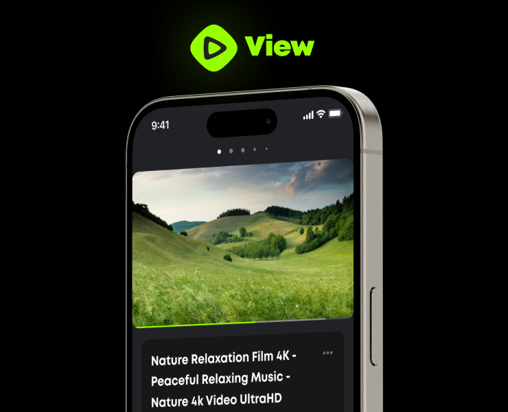 View - Mobile App & UX/UI Design — Интерфейсы на Dprofile
