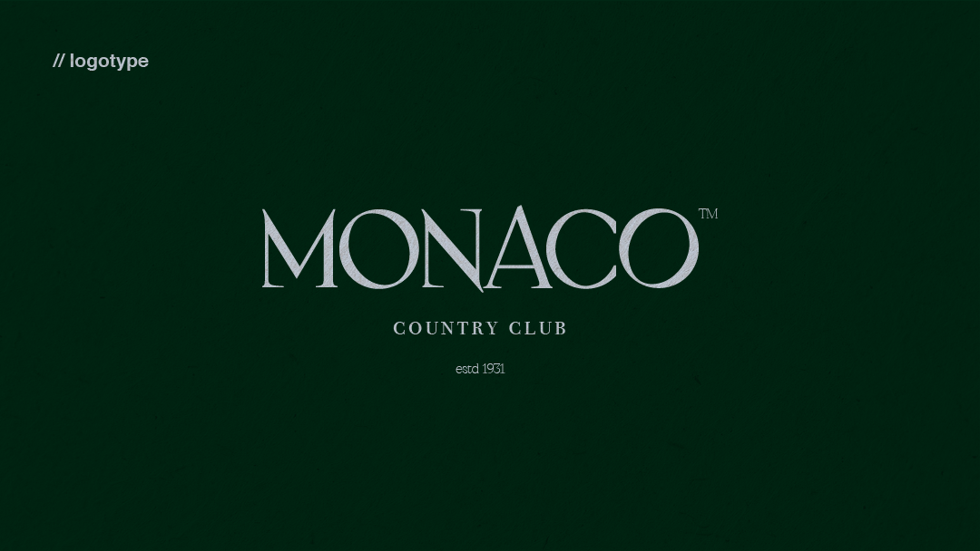 Monaco Country Club brand identity — Изображение №3 — Брендинг на Dprofile