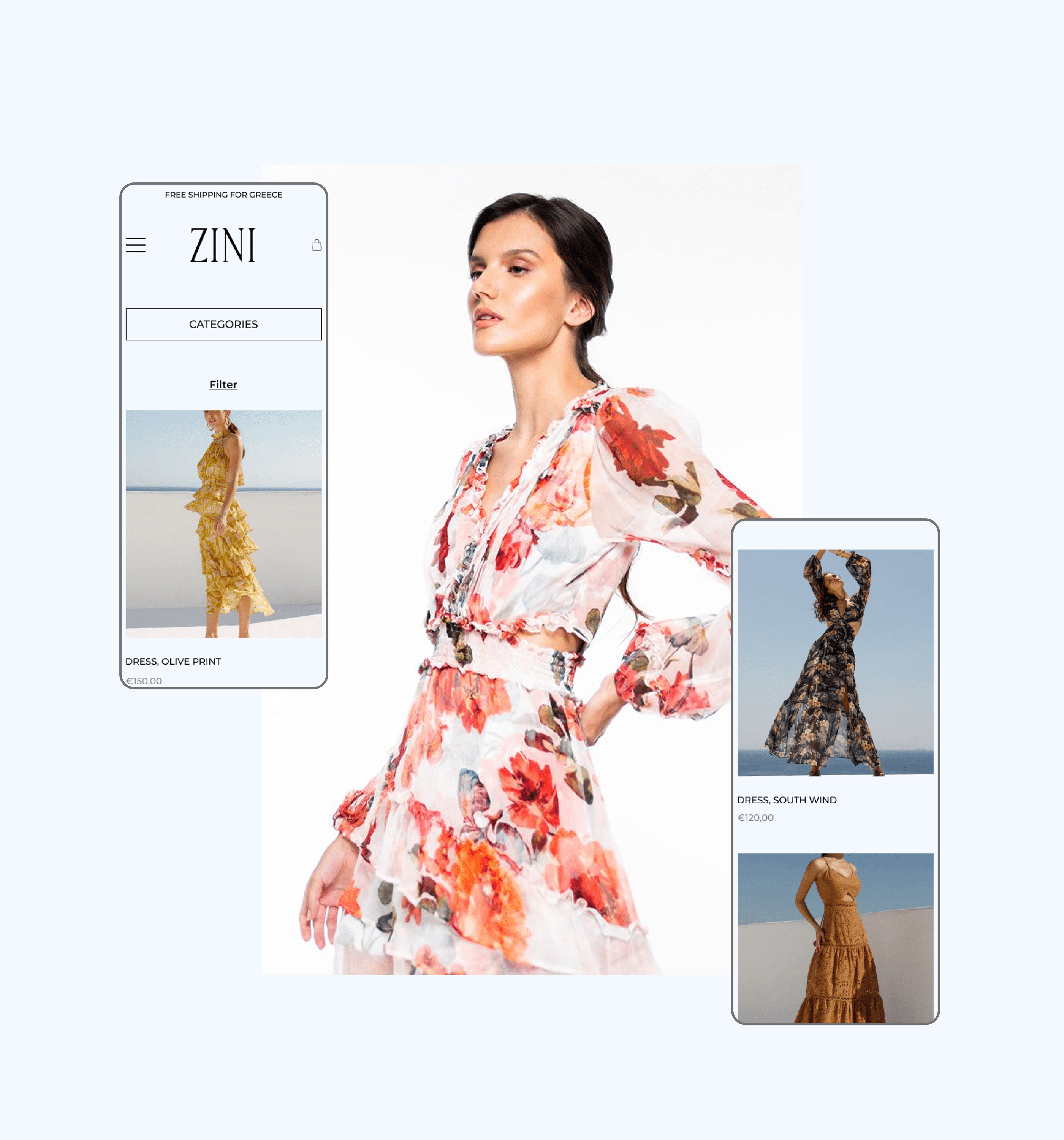 Zini boutique- Редизайн-концепт (e-commerce) — Изображение №6 — Интерфейсы на Dprofile