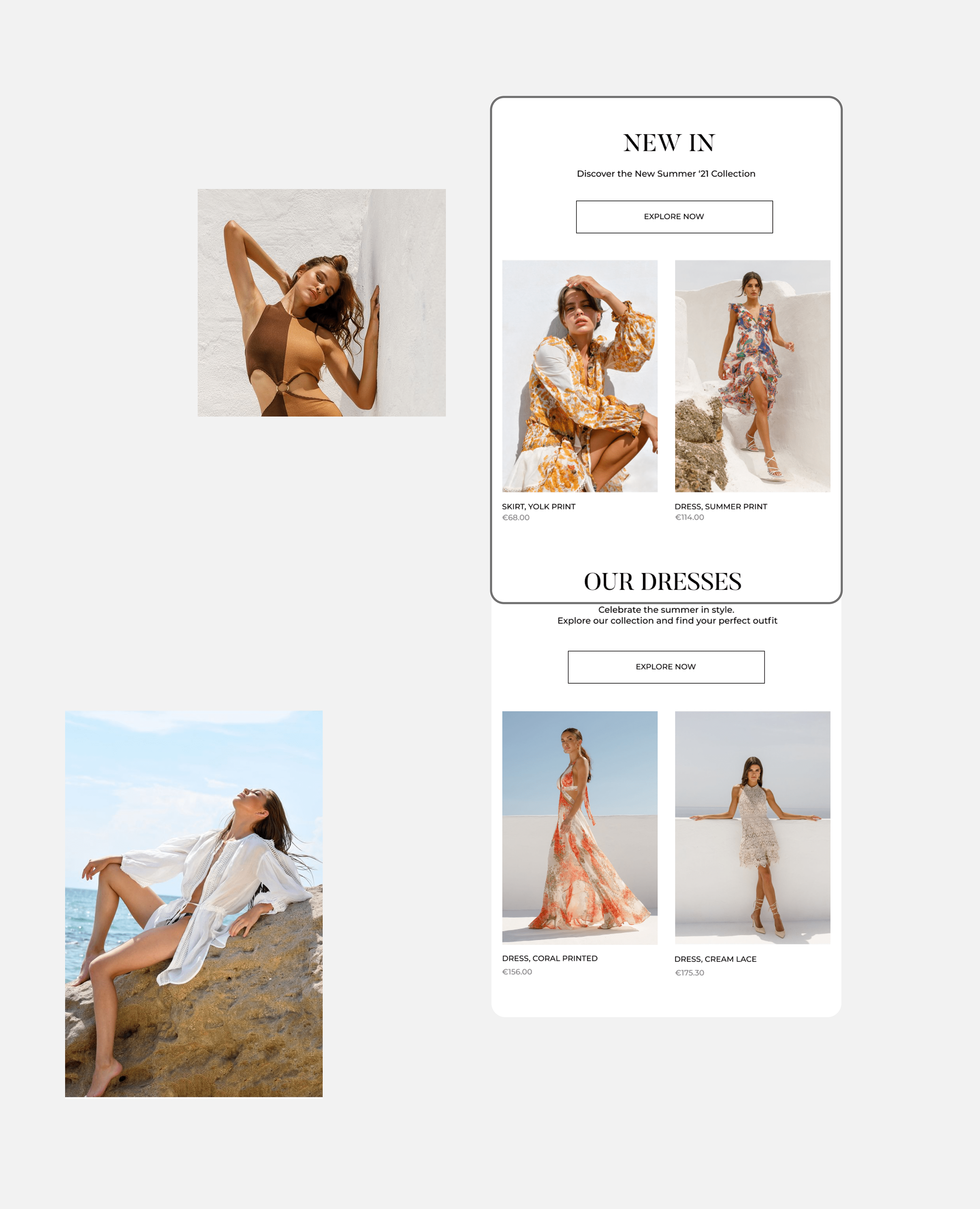 Zini boutique- Редизайн-концепт (e-commerce) — Изображение №9 — Интерфейсы на Dprofile