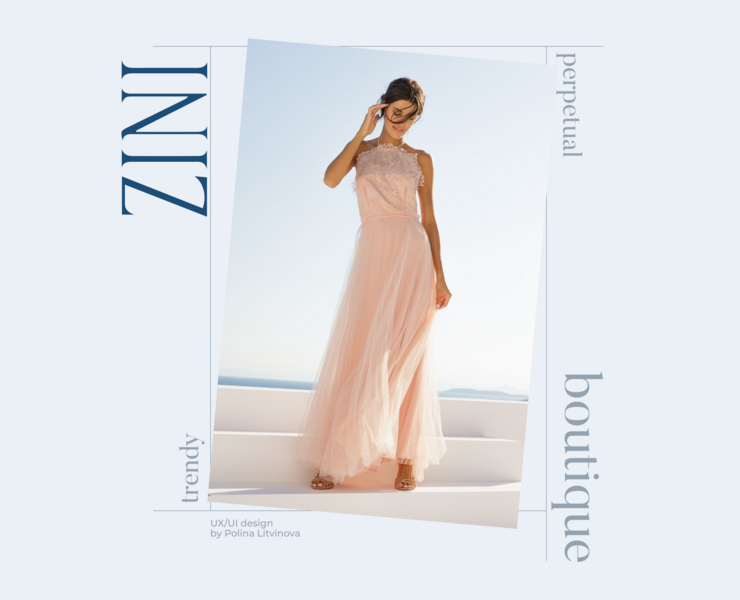 Zini boutique- Редизайн-концепт (e-commerce) — Интерфейсы на Dprofile