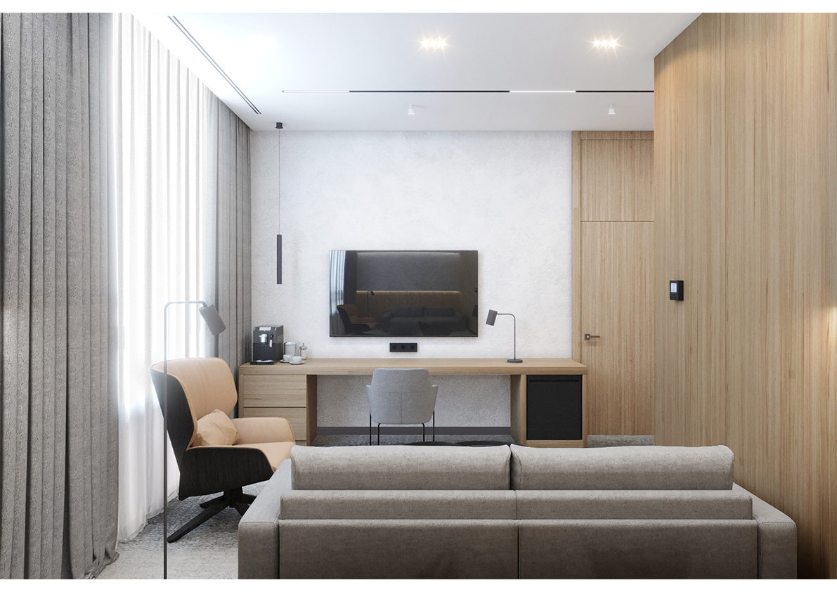 Новый Уренгой / 2023 / Отель — Изображение №16 — 3D на Dprofile