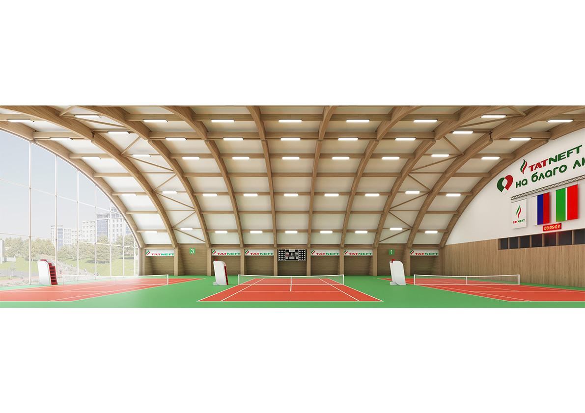 Альметьевск / 2023 / Теннис — Изображение №2 — 3D на Dprofile