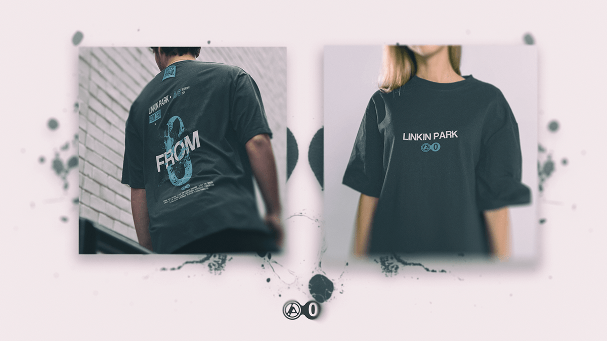 LINKIN PARK - FROM ZERO. T-SHIRT DESIGN — Изображение №4 — Брендинг, Графика на Dprofile